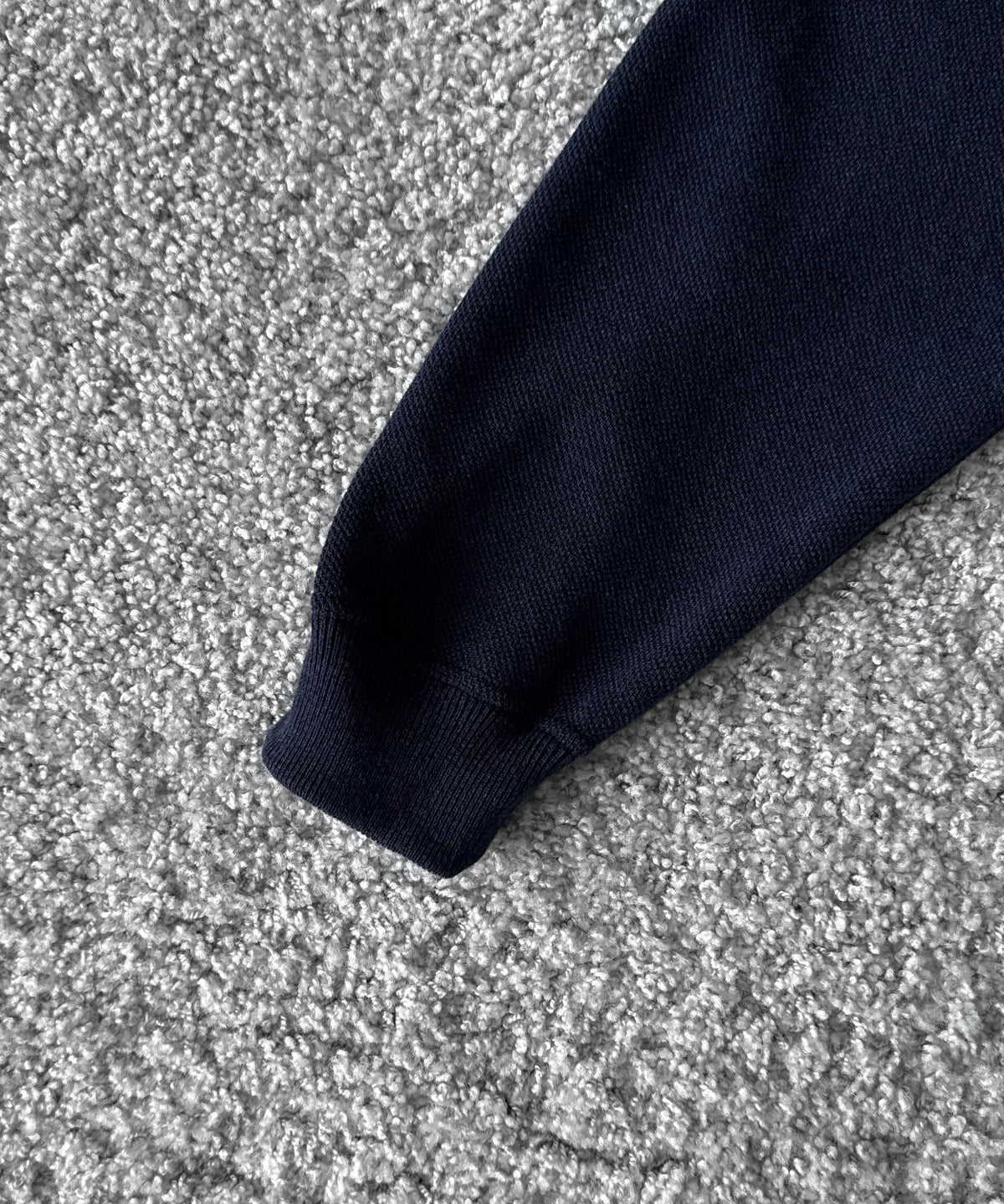 crepuscule Co/wo moss stitch skipper "NAVY"