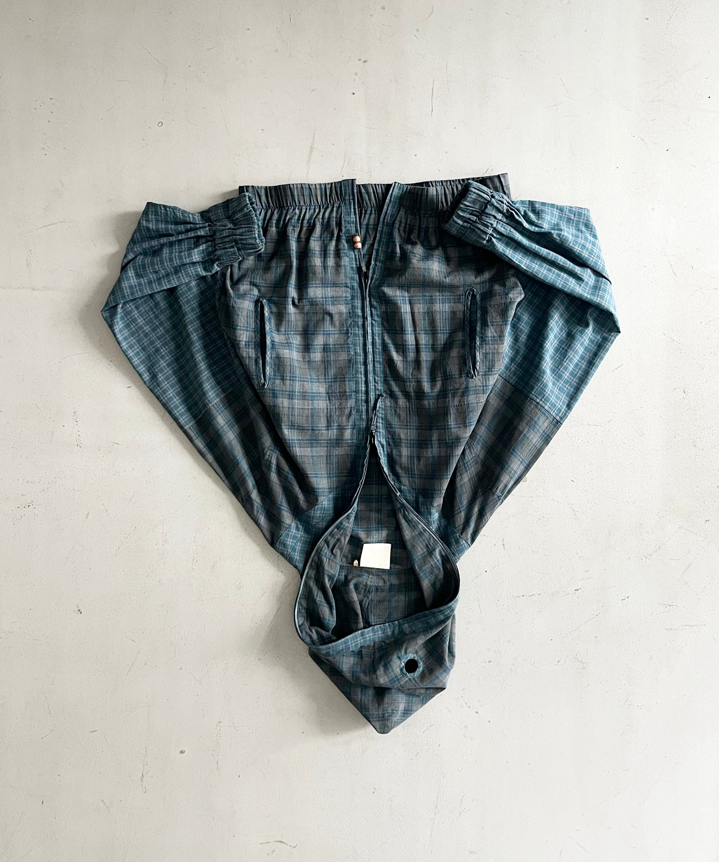 JIAN YE 鬼 Hoodie "BLUE×BLUE"