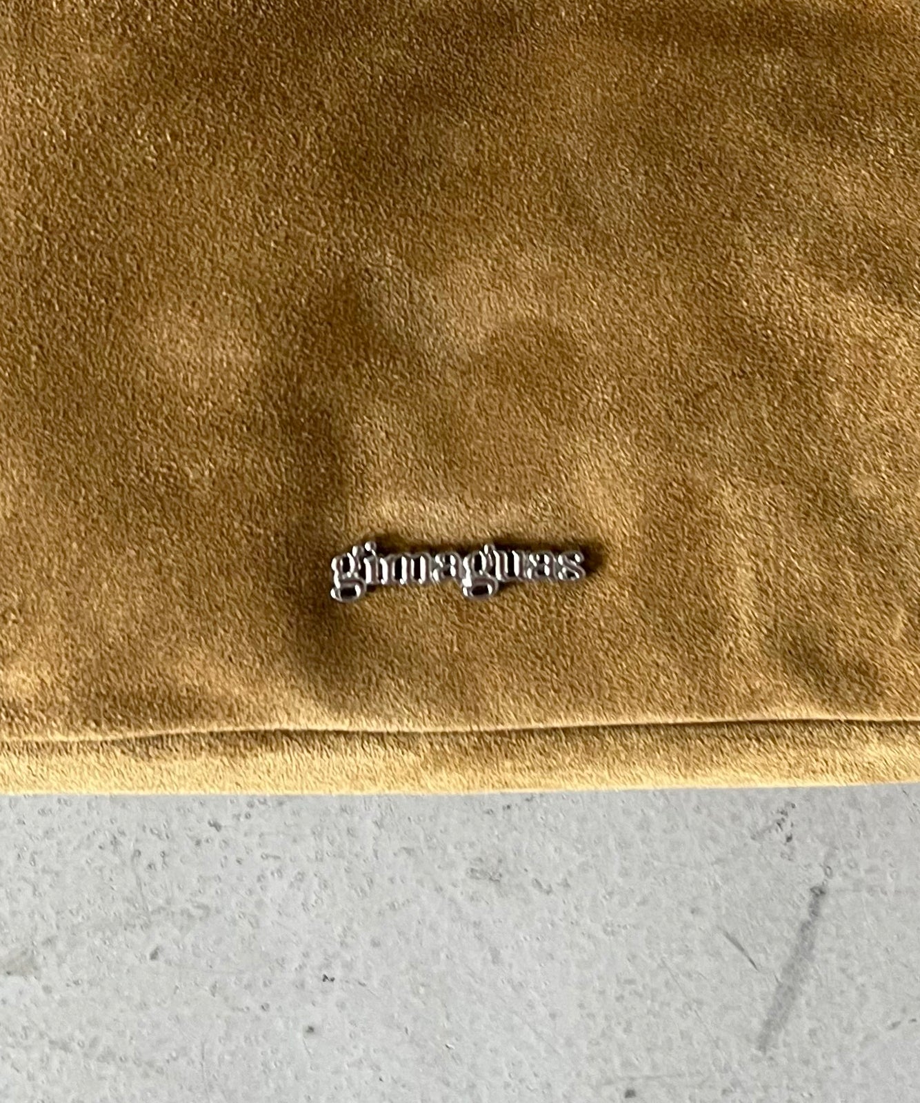 Gimaguas Franca bag "SUEDE BROWN"