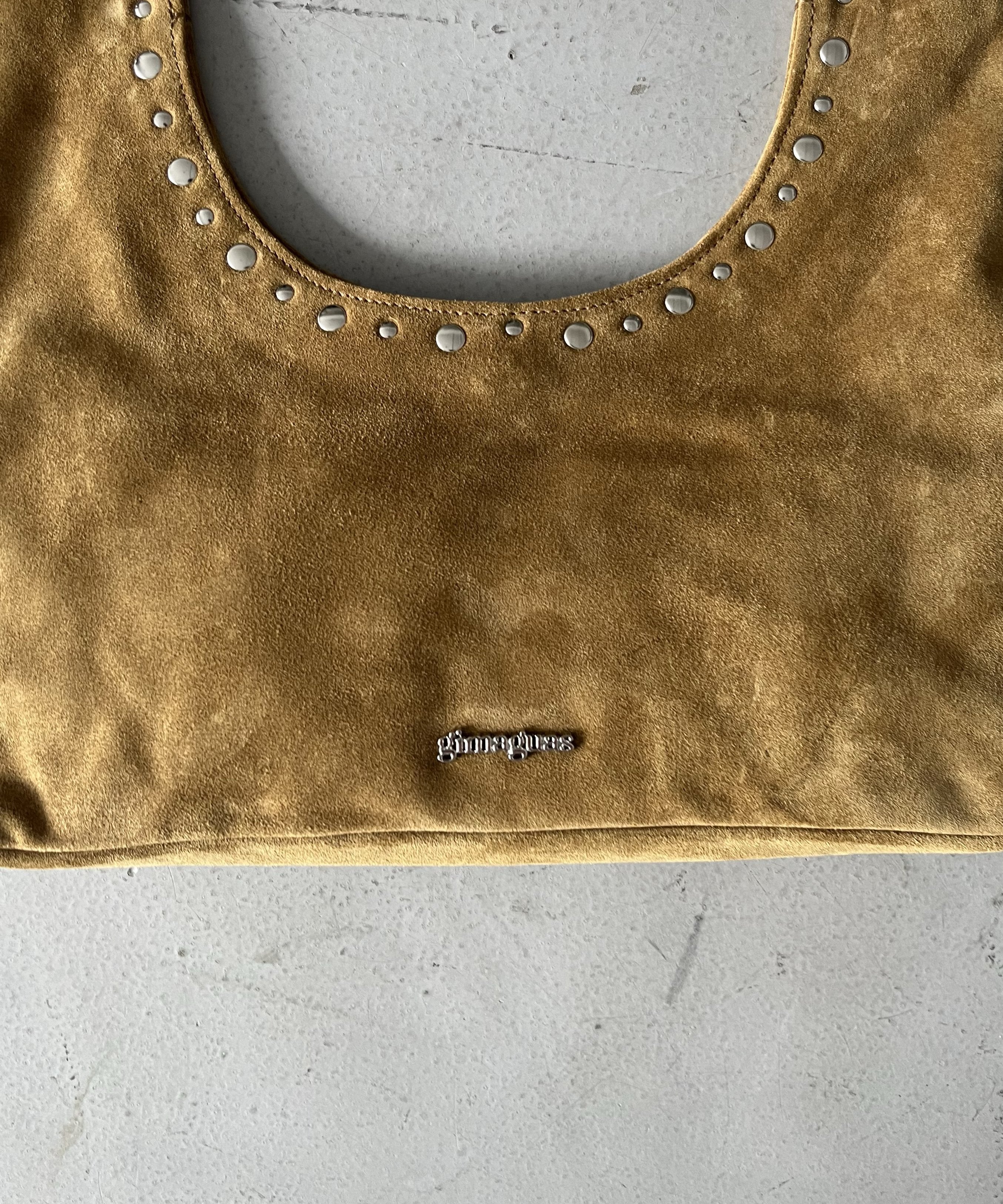 Gimaguas Franca bag "SUEDE BROWN"