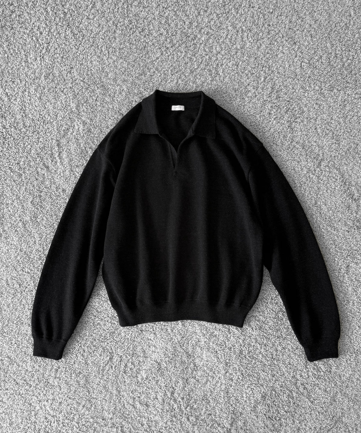 crepuscule Co/wo moss stitch skipper "NAVY"