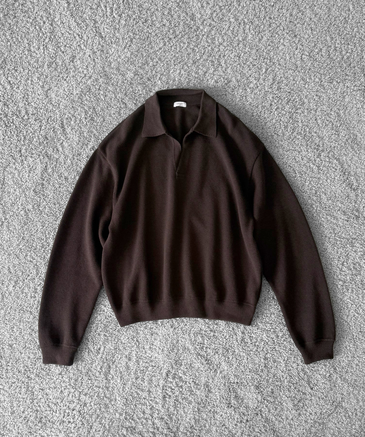 crepuscule Co/wo moss stitch skipper "OATMEAL"