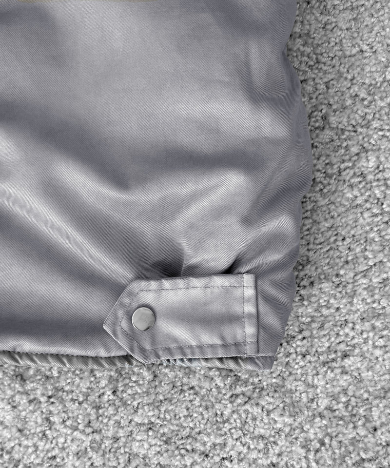 WORKING Loft bomber cotton nylon twill "SMUT"