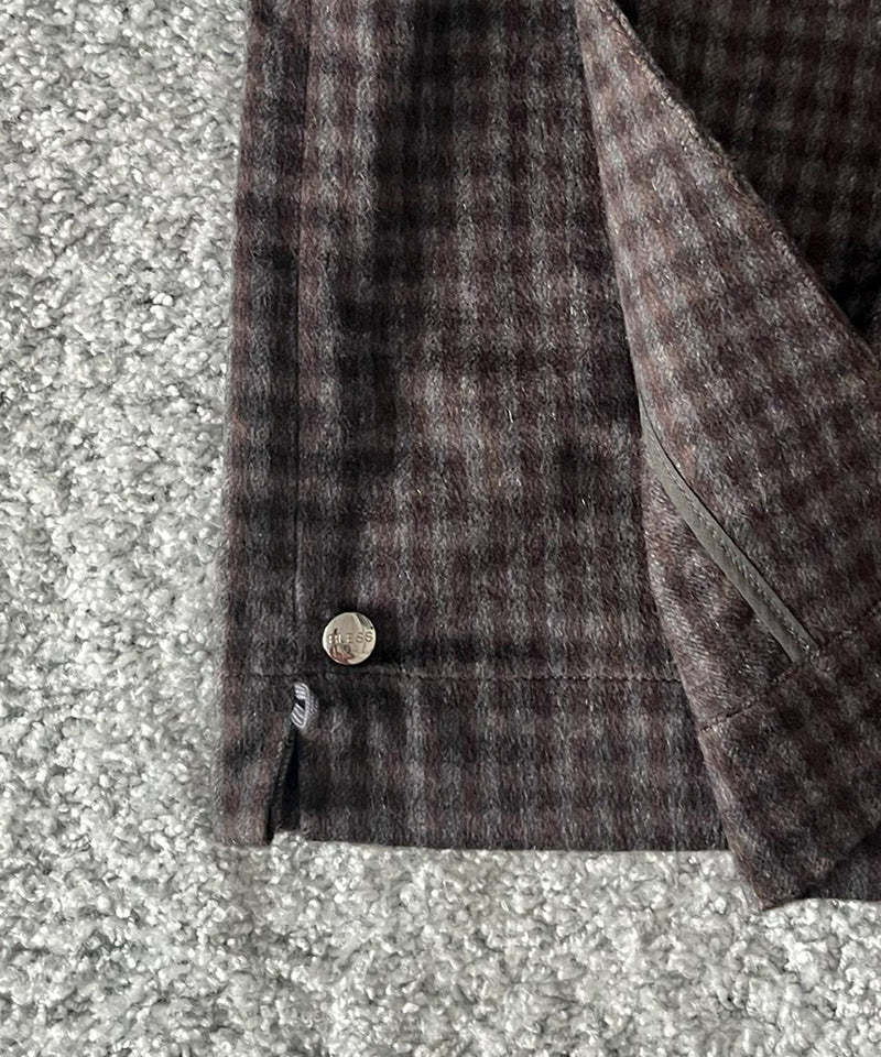 BLESS Kimosakko "CASHMERE GREY CARRÉ"