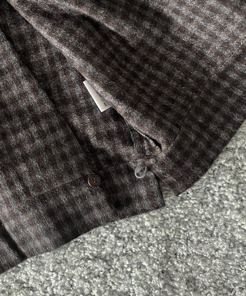 BLESS Kimosakko "CASHMERE GREY CARRÉ"