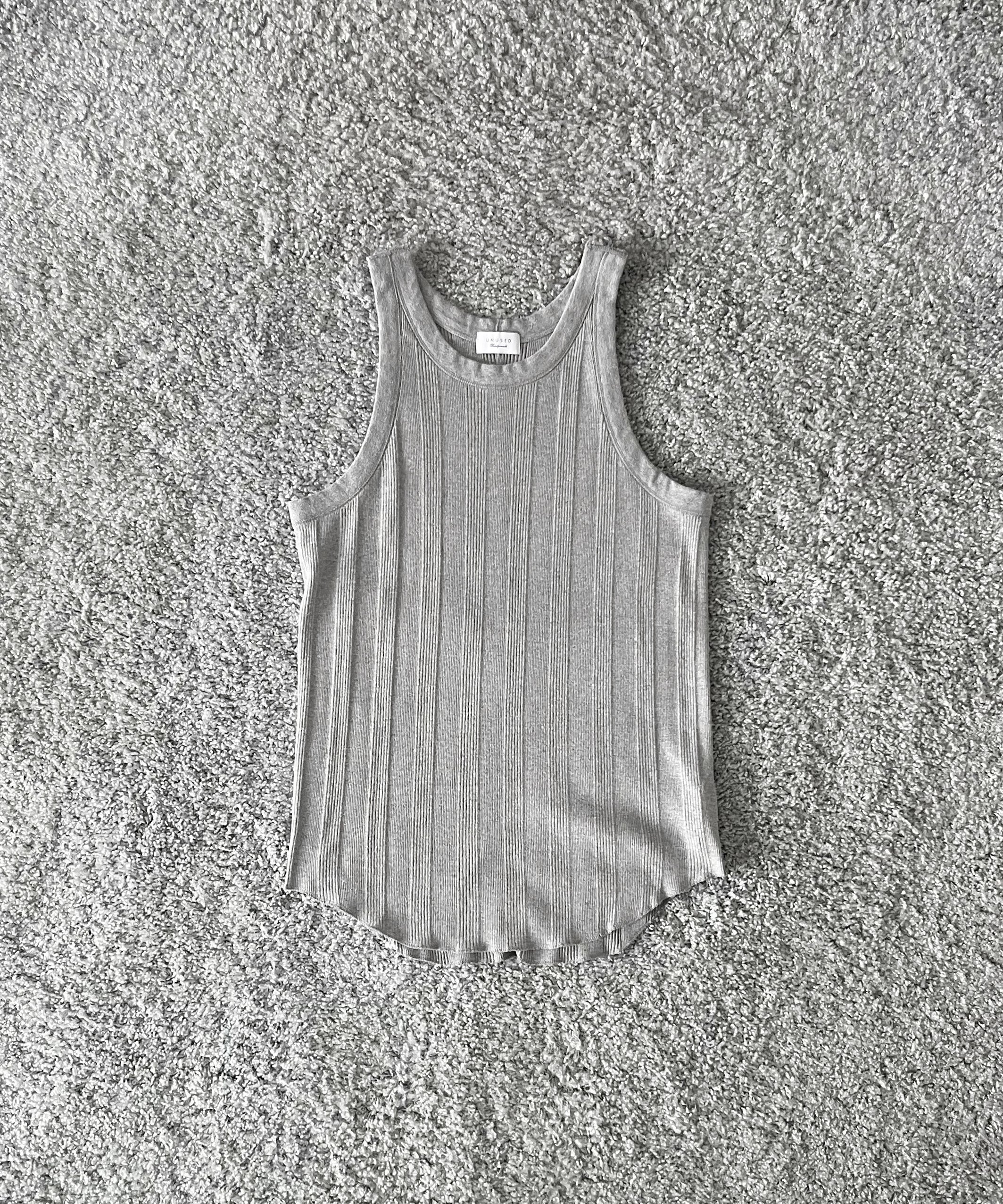 UNUSED Us2601 Tank top "HEATHER"