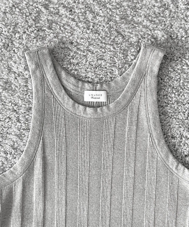 UNUSED Us2601 Tank top "HEATHER"