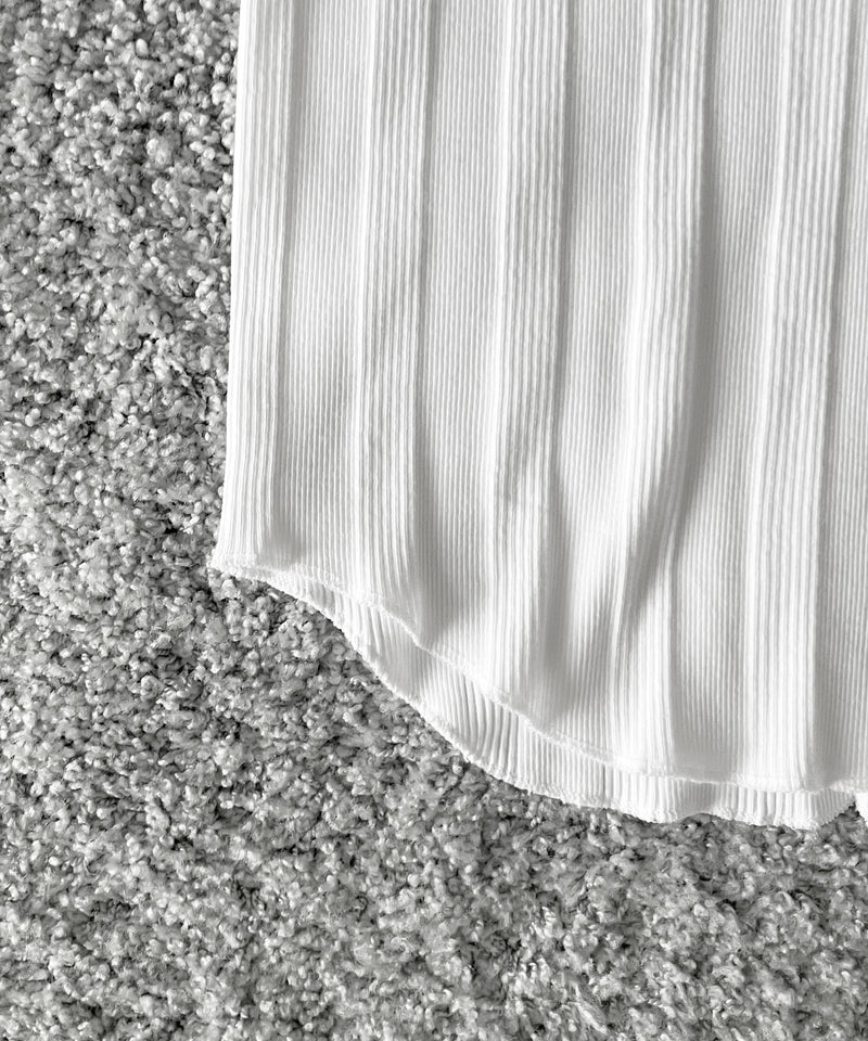 UNUSED Us2601 Tank top "WHITE"