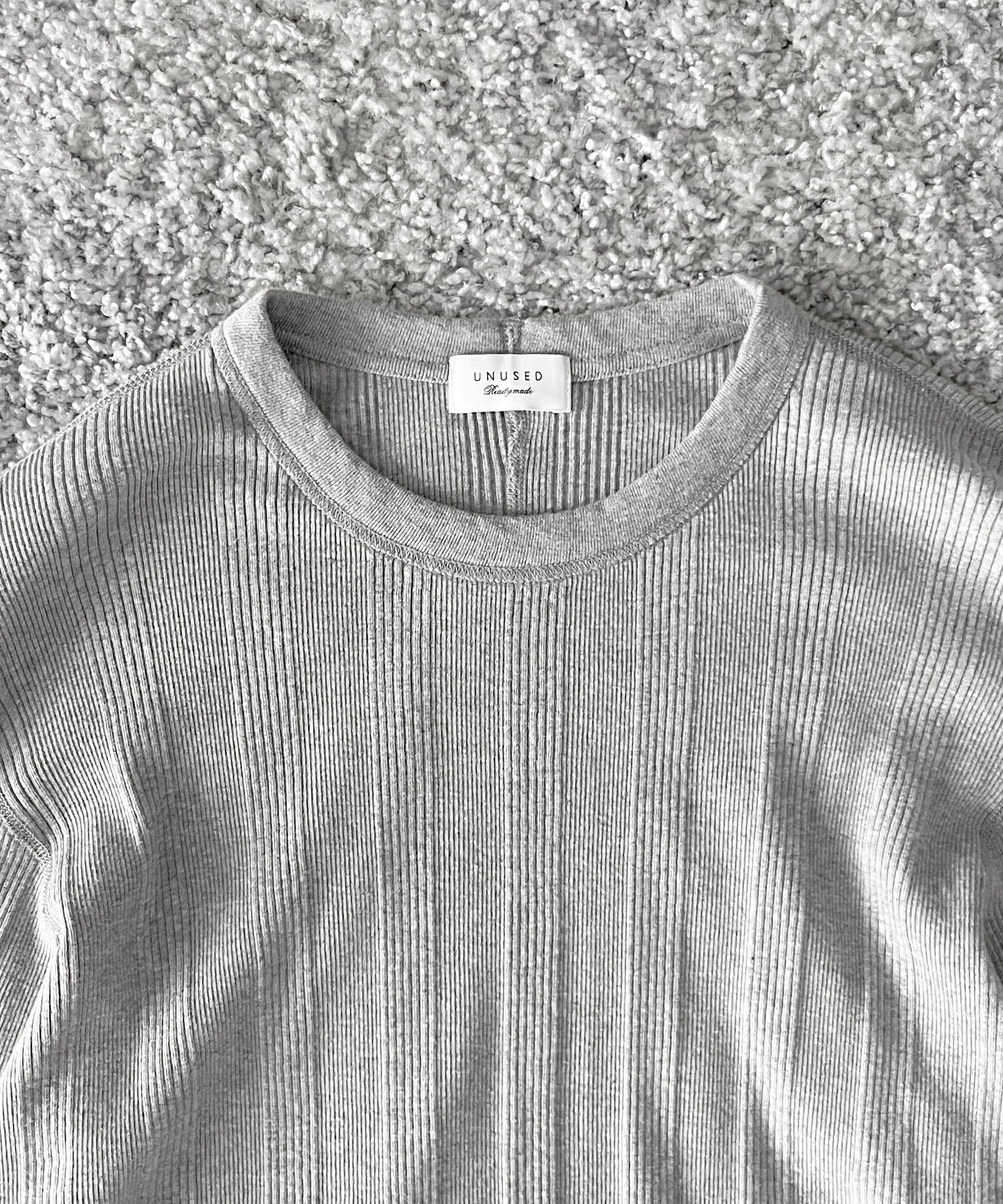 UNUSED Us2602 Long sleeve t-shirt "HEATHER"