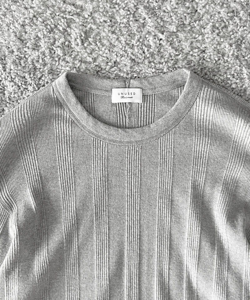 UNUSED Us2602 Long sleeve t-shirt "HEATHER"