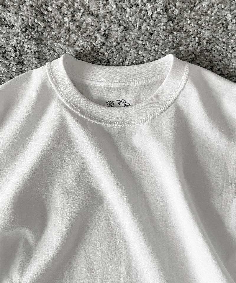 UNUSED Us2025 fruit of the loom×unused 2pack t-shirt "WHITE×GRAY"