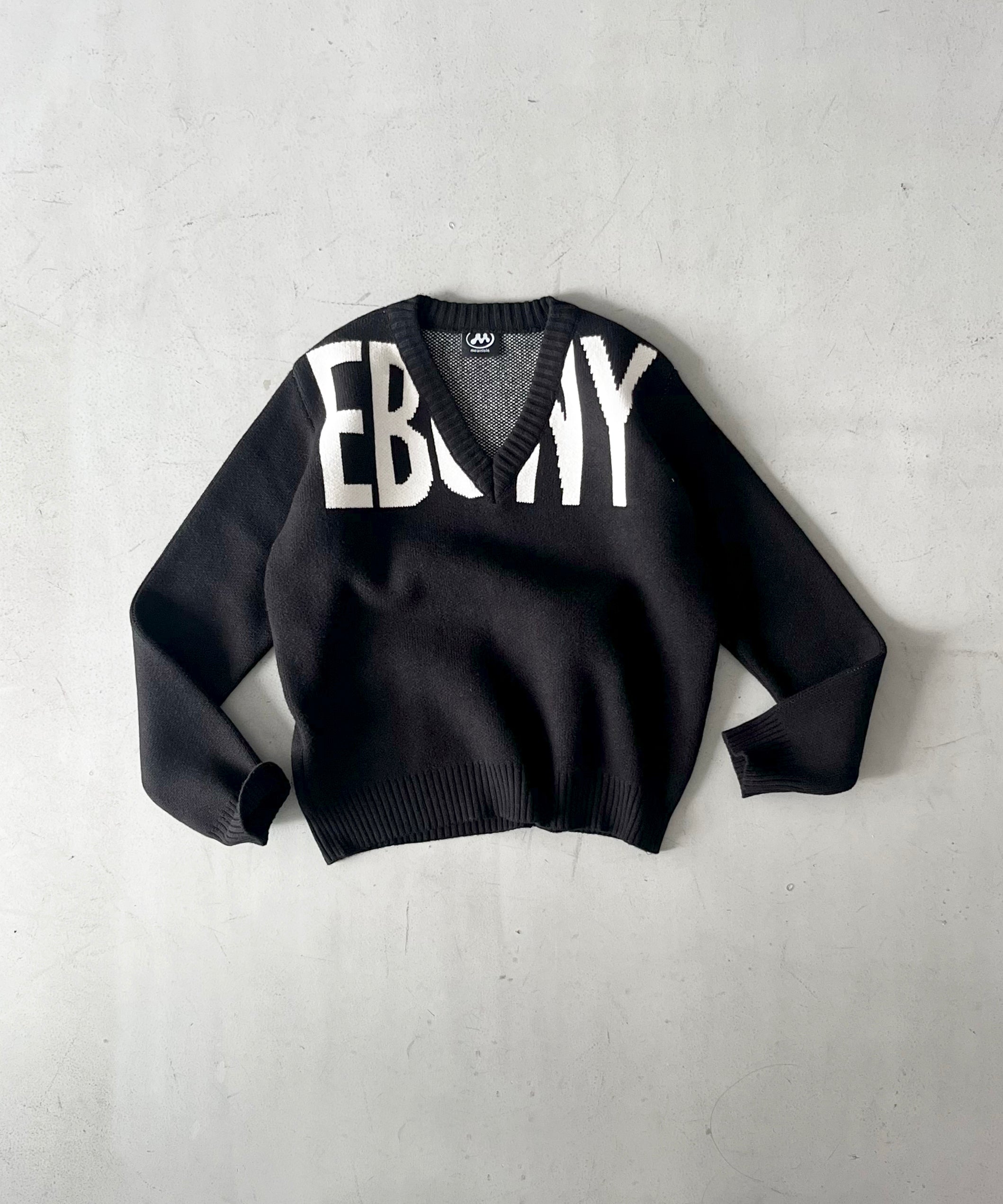 MOWALOLA Ebony relaxed jumper "BLACK"