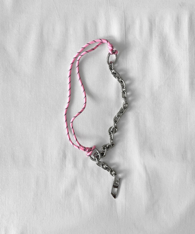 DIESEL Chain - dm "SILVER & PINK"