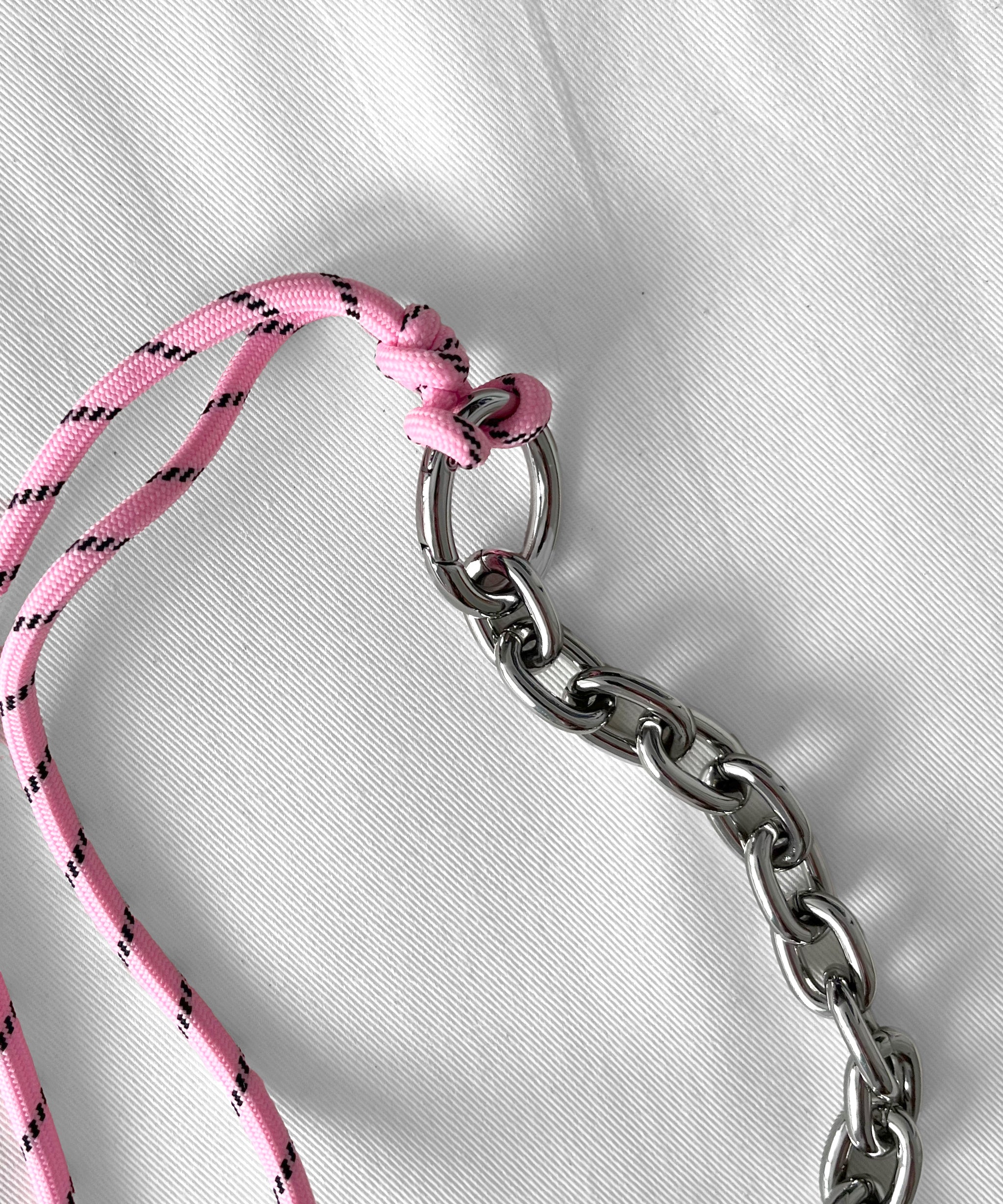DIESEL Chain - dm "SILVER & PINK"