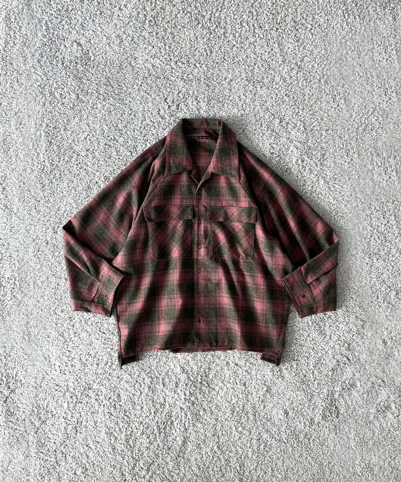 my beautiful landlet O/c check shirt "PINK"