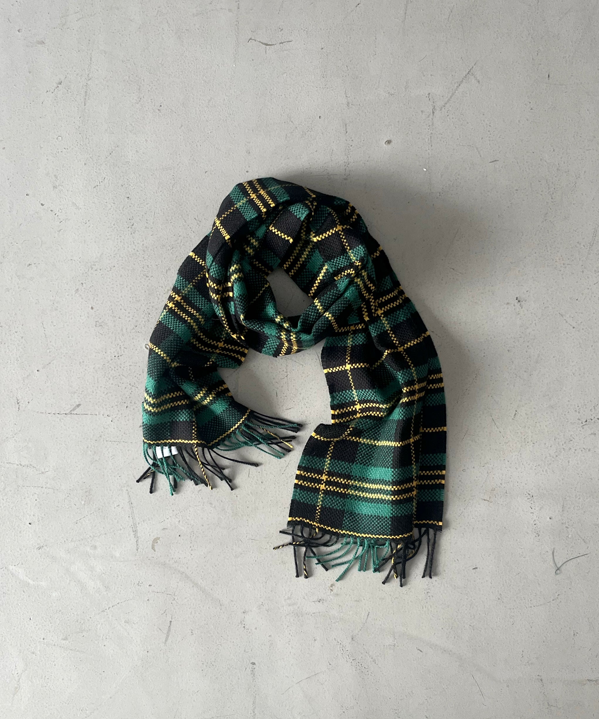 The Inoue Brothers Market check scarf "JAMAICA CHECK"