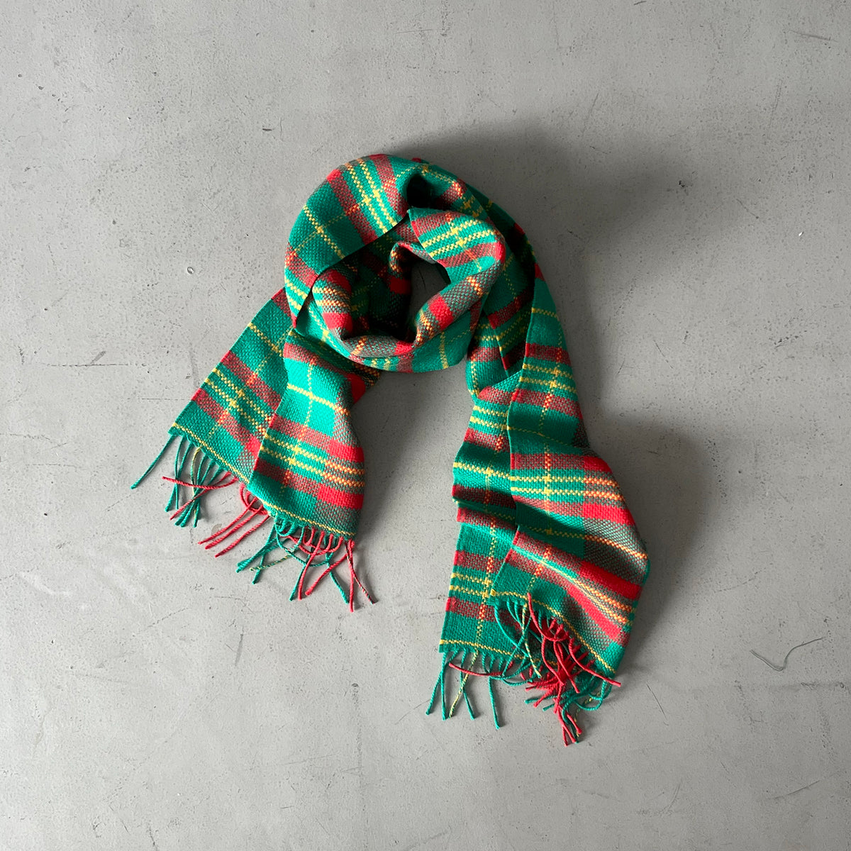 The Inoue Brothers 【ザイノウエブラザーズ】market check scarf