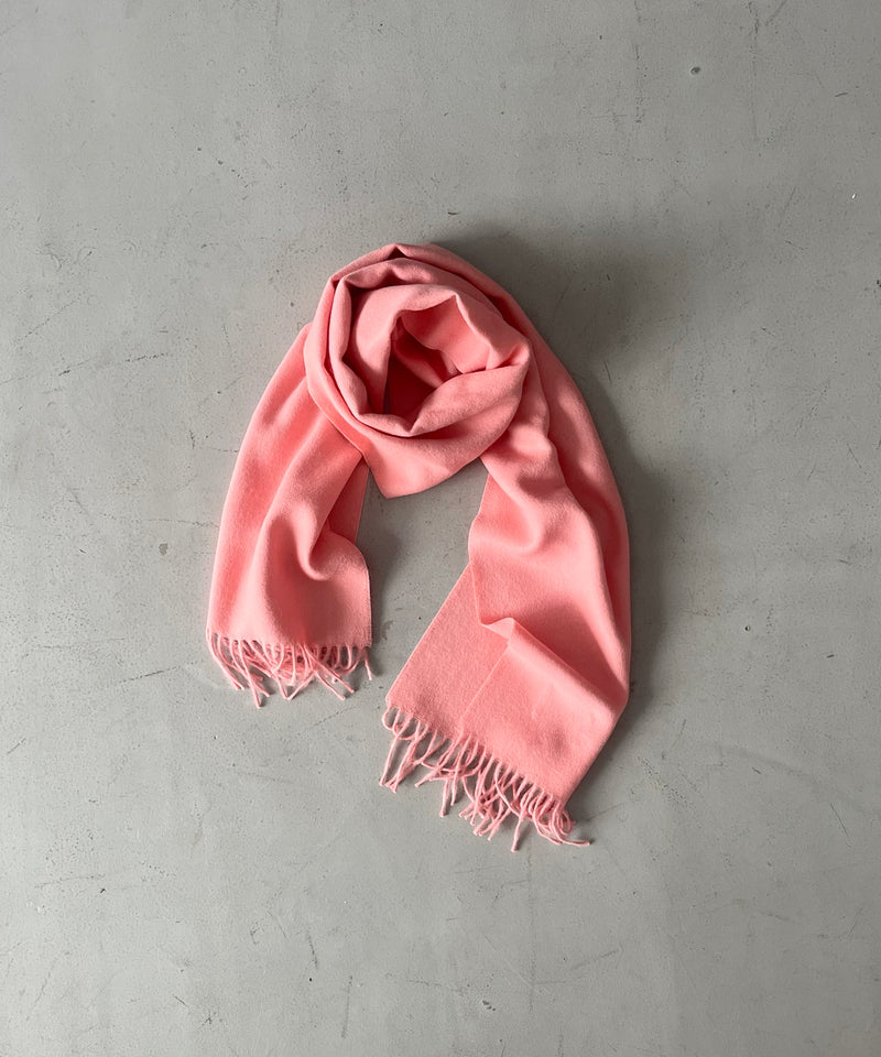 The Inoue Brothers Brushed scarf "GREIGE"