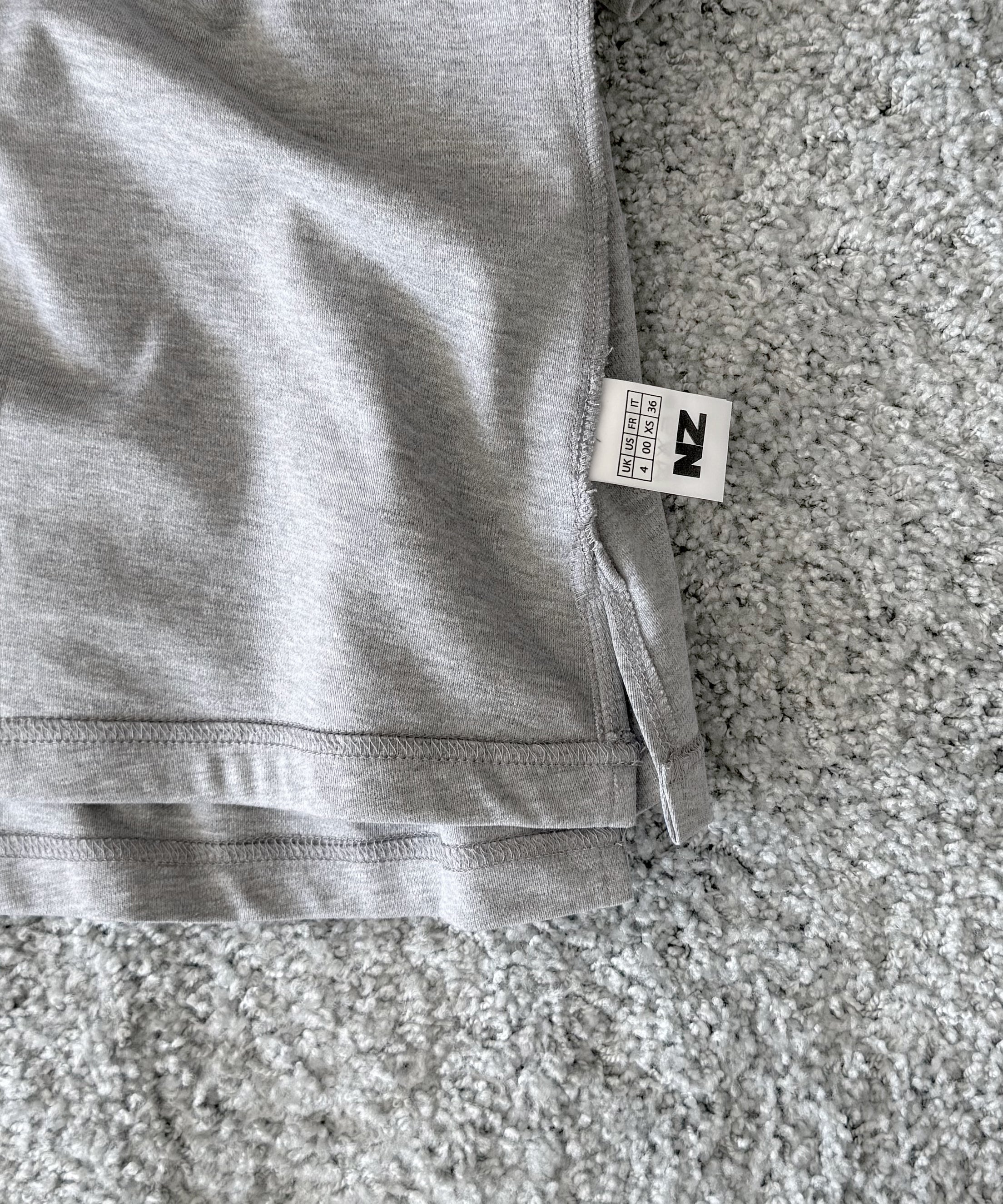 NATASHA ZINKO Double t-shirt "GREY"