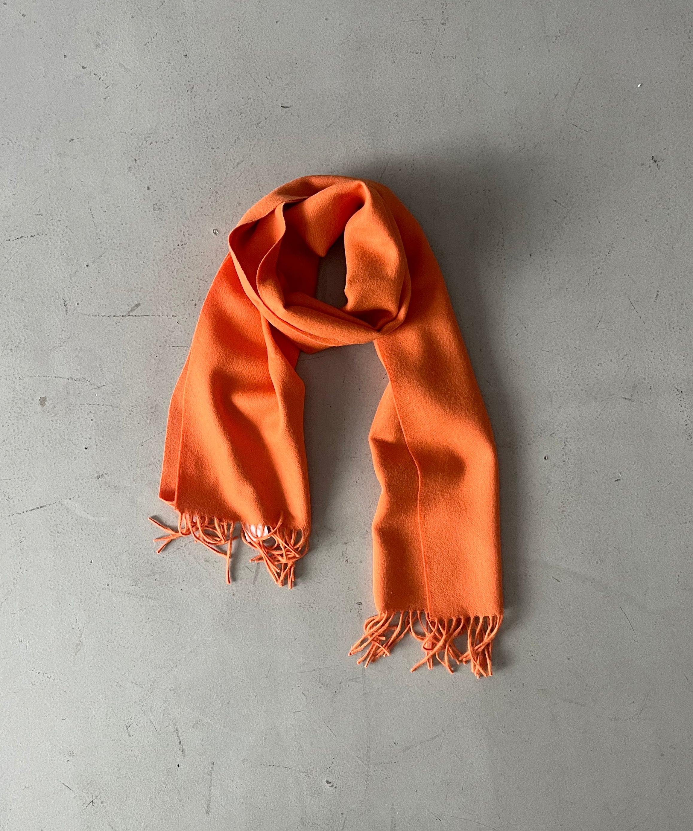 The Inoue Brothers Brushed scarf "GREY"