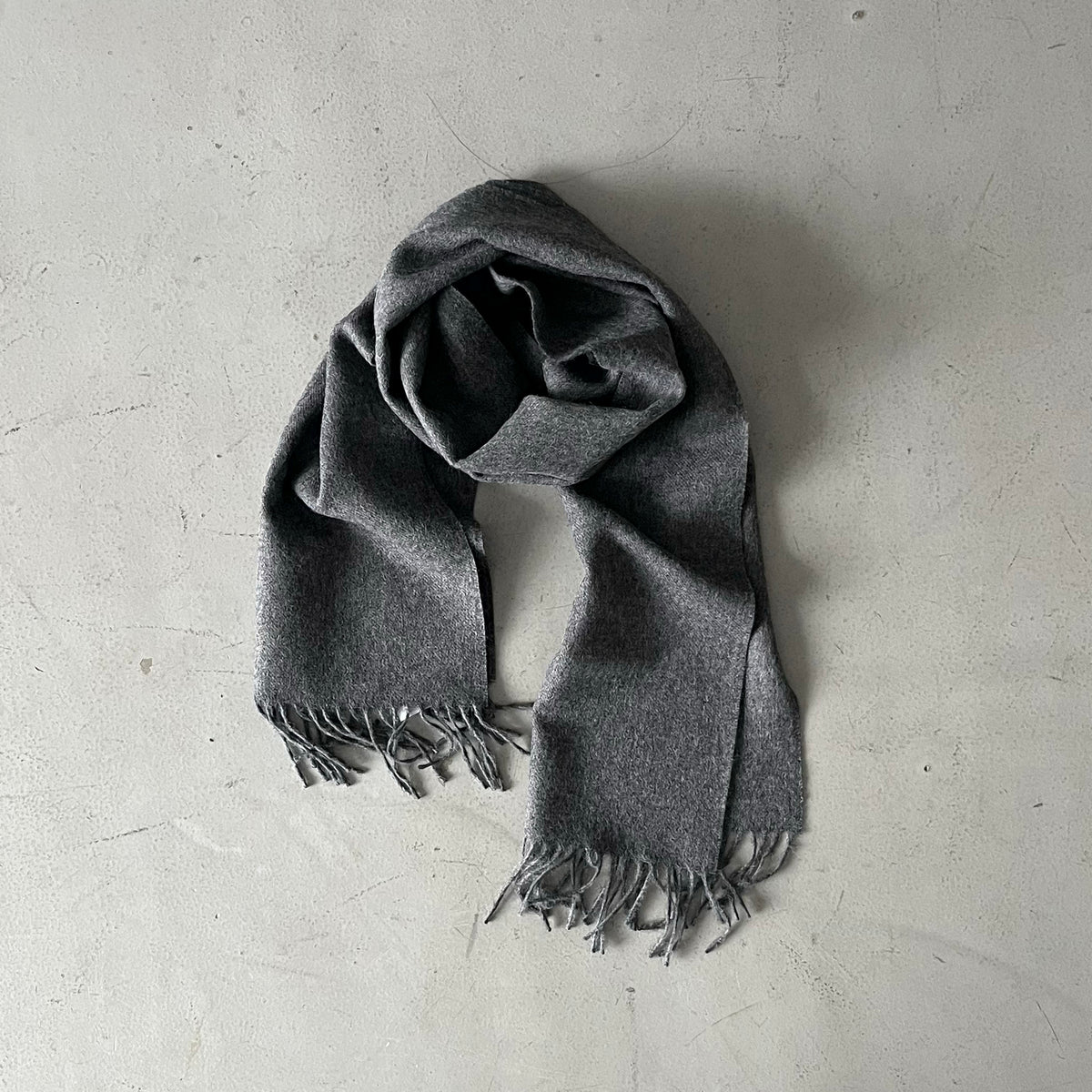 THE INOUE BROTHERS【ザイノウエブラザーズ】brushed scarf