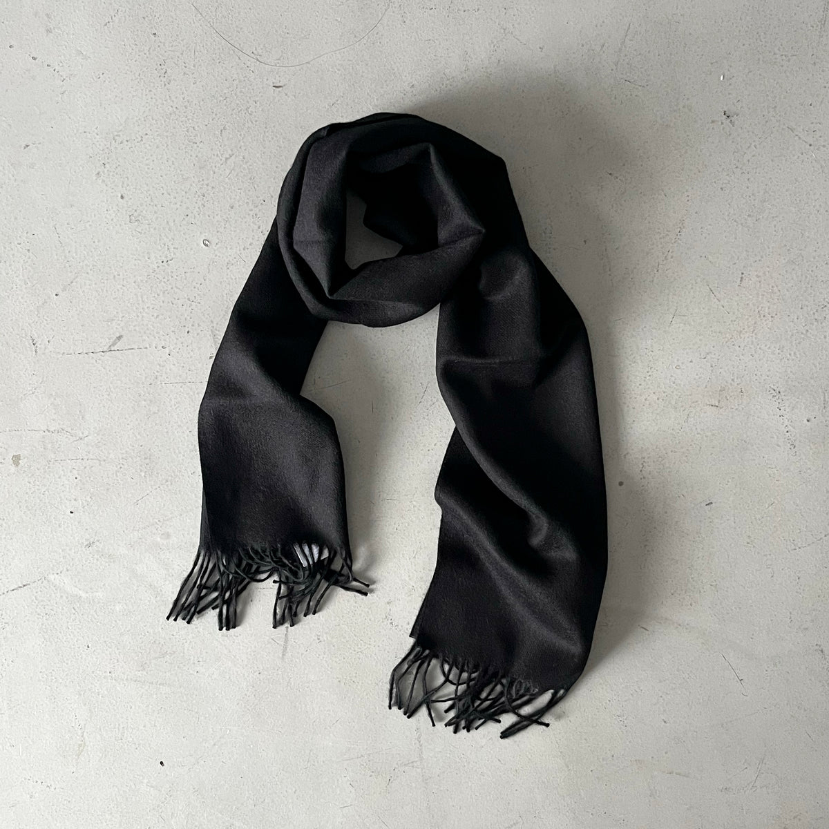 THE INOUE BROTHERS【ザイノウエブラザーズ】brushed scarf 