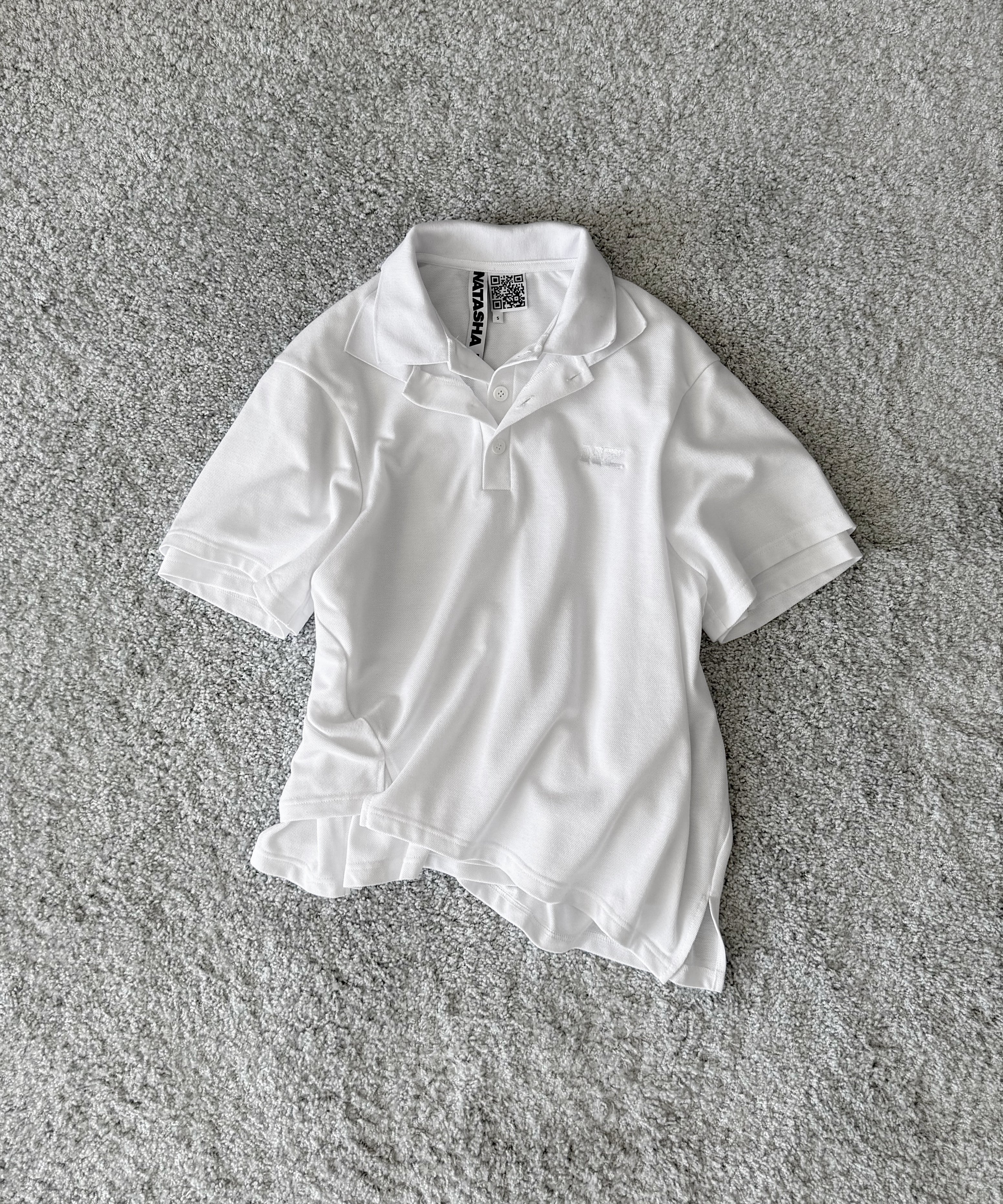 NATASHA ZINKO Double polo resort 2026 "WHITE"