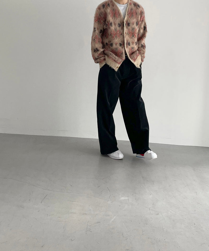 NEEDLES Mohair cardigan - folklore "CAMEL"