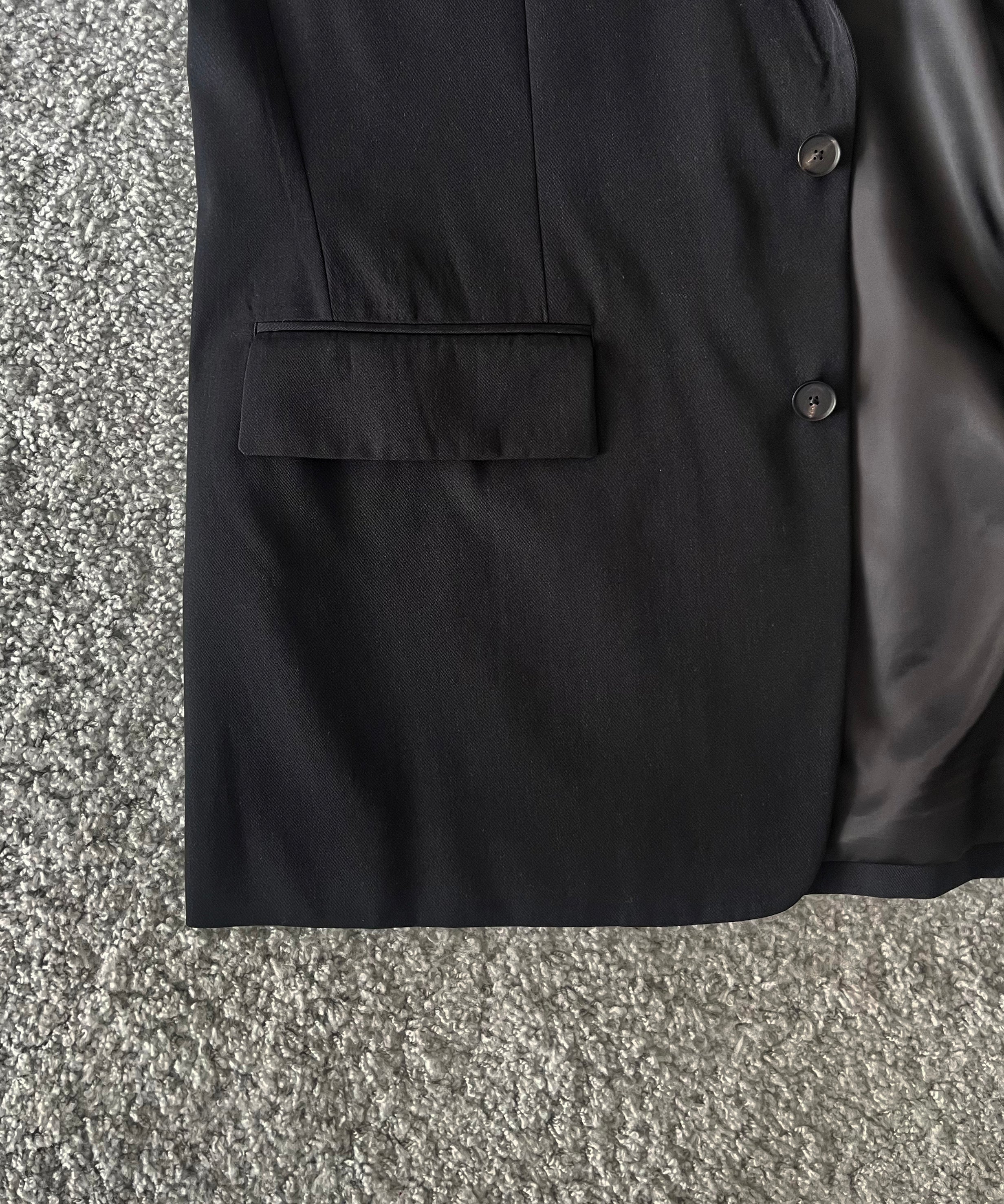 AURALEE Light wool max gabardine jacket "TOP BLACK"