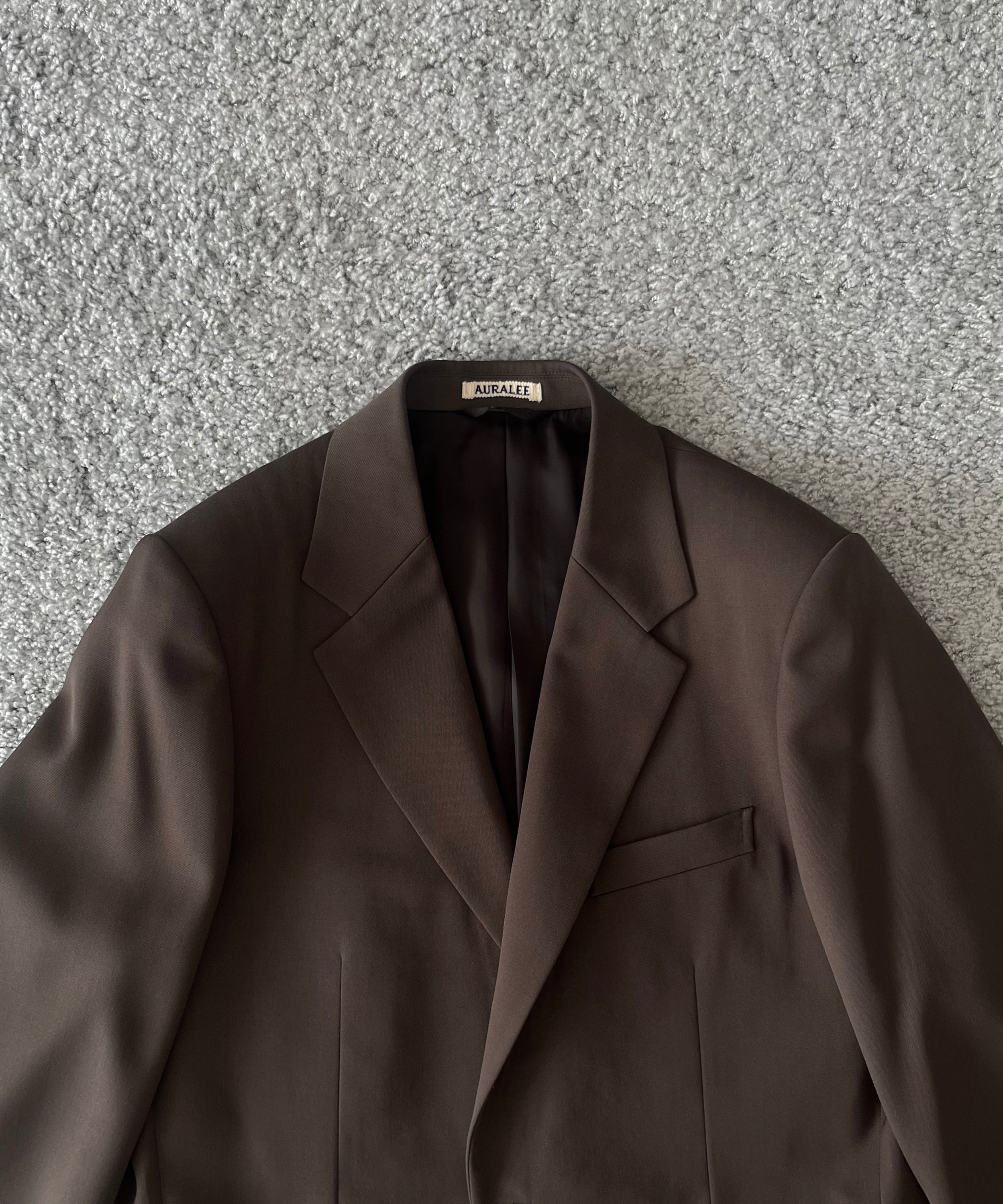 AURALEE【オーラリー】Light wool max gabardine jacket 