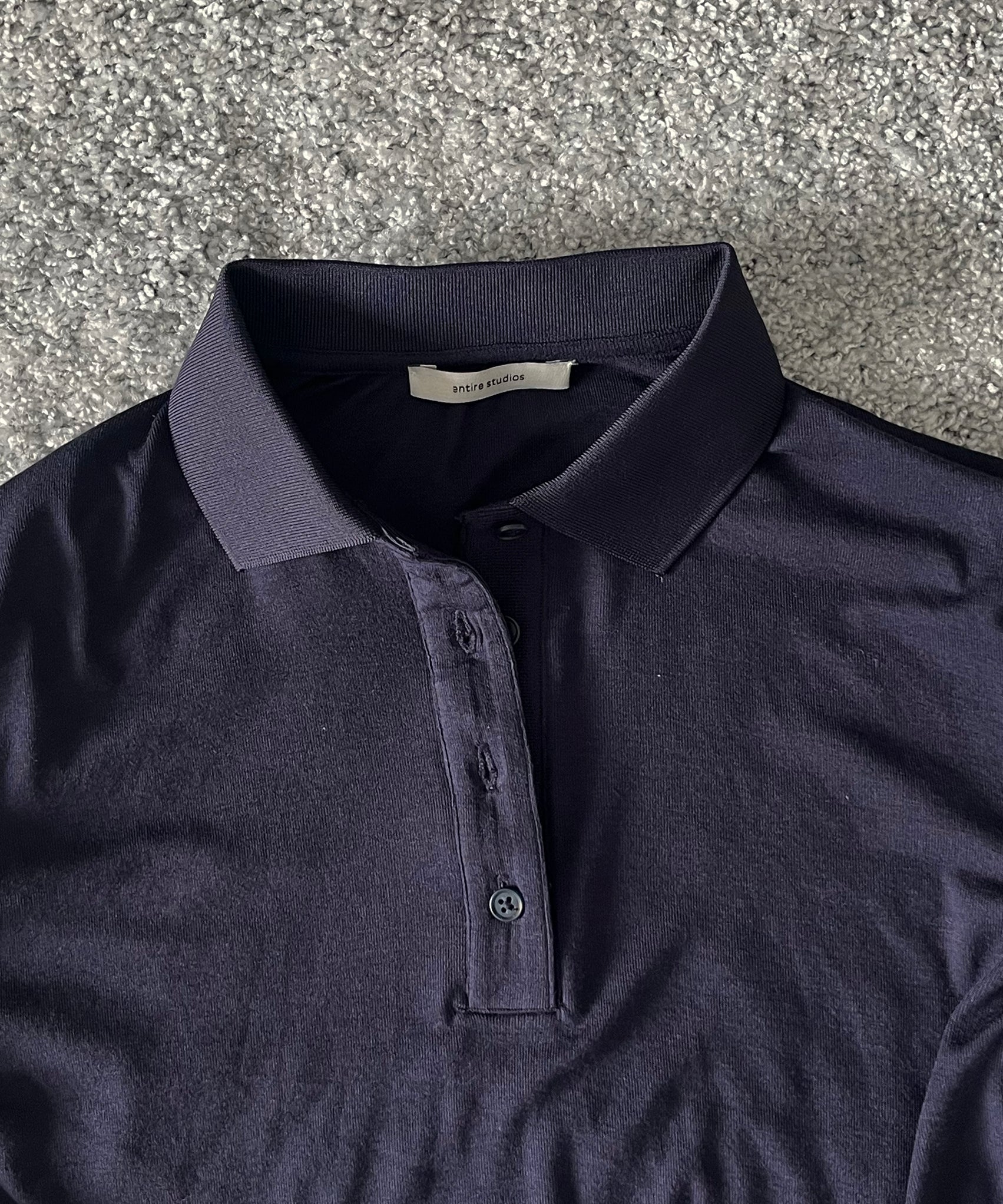 ENTIRE STUDIOS Ls polo "INK"