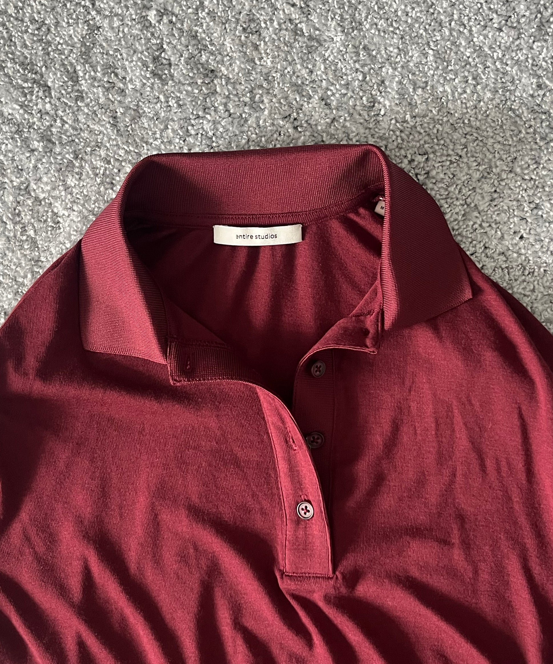 ENTIRE STUDIOS Ls polo "INK"