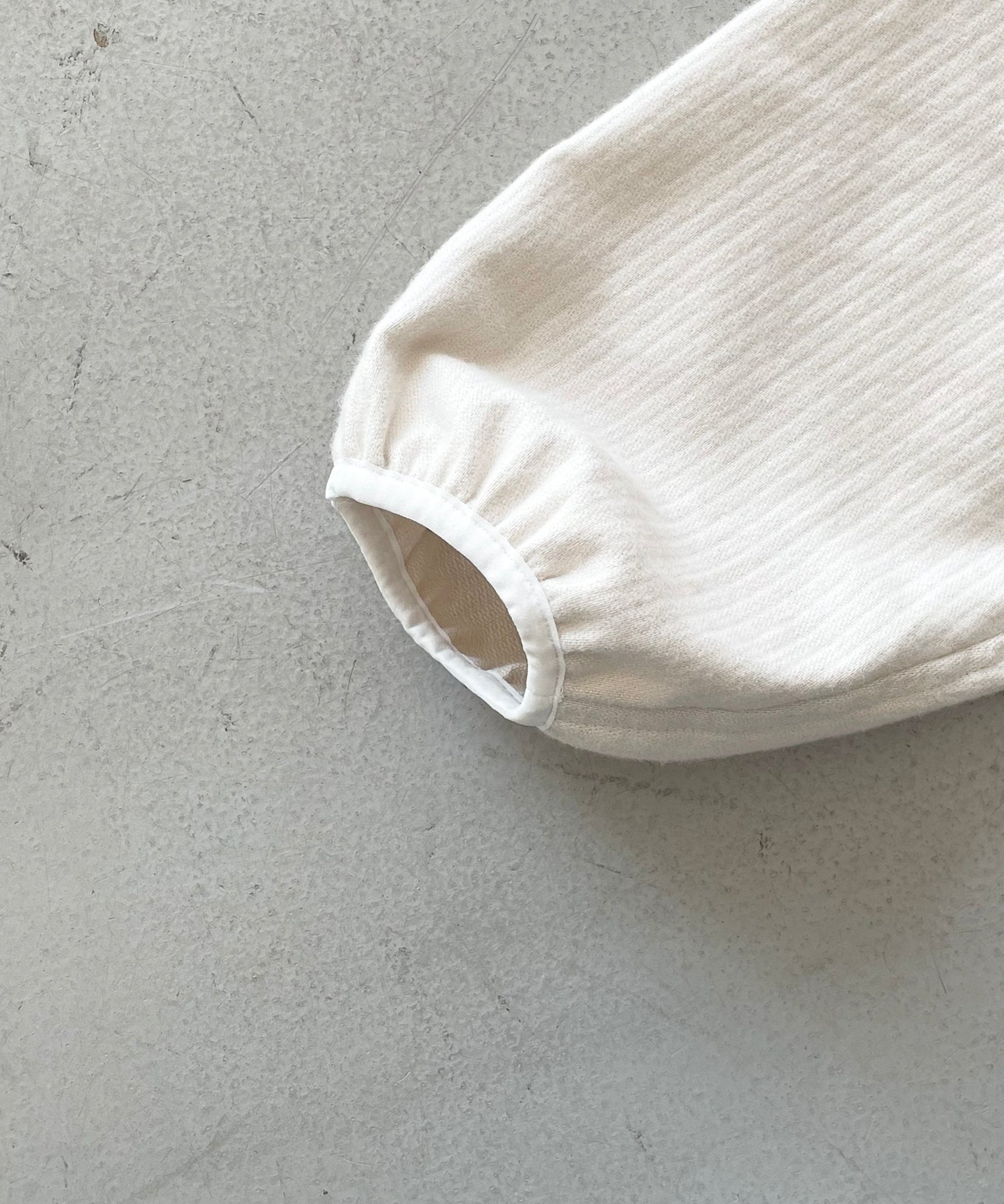 NOWHAW "Bounce" pajama "IVORY"