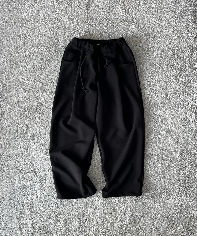 【EXCLUSIVE】NEONSIGN Wide tech slacks "BLACK"