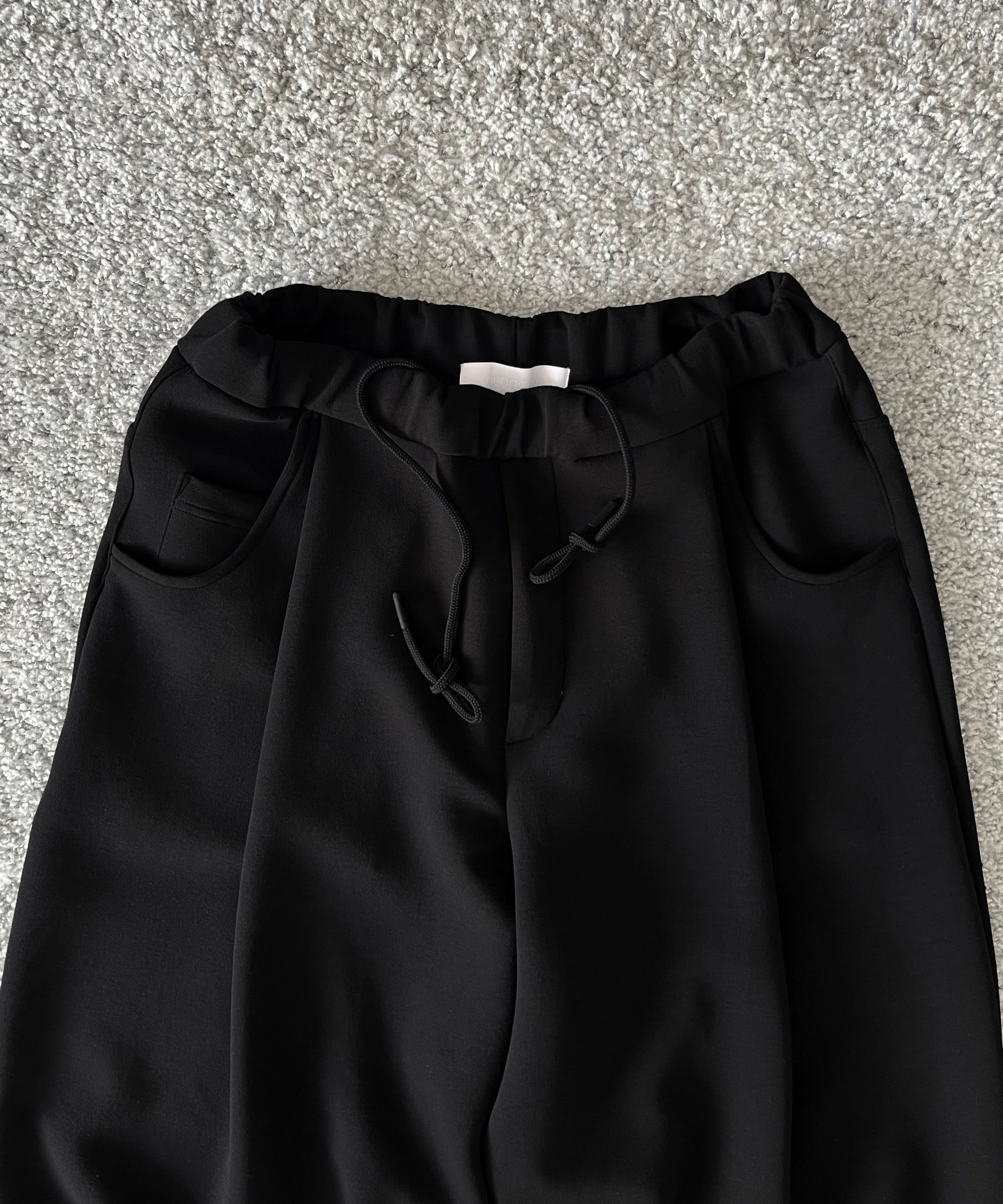 NEONSIGN【ネオンサイン】【exclusive】Wide tech slacks 