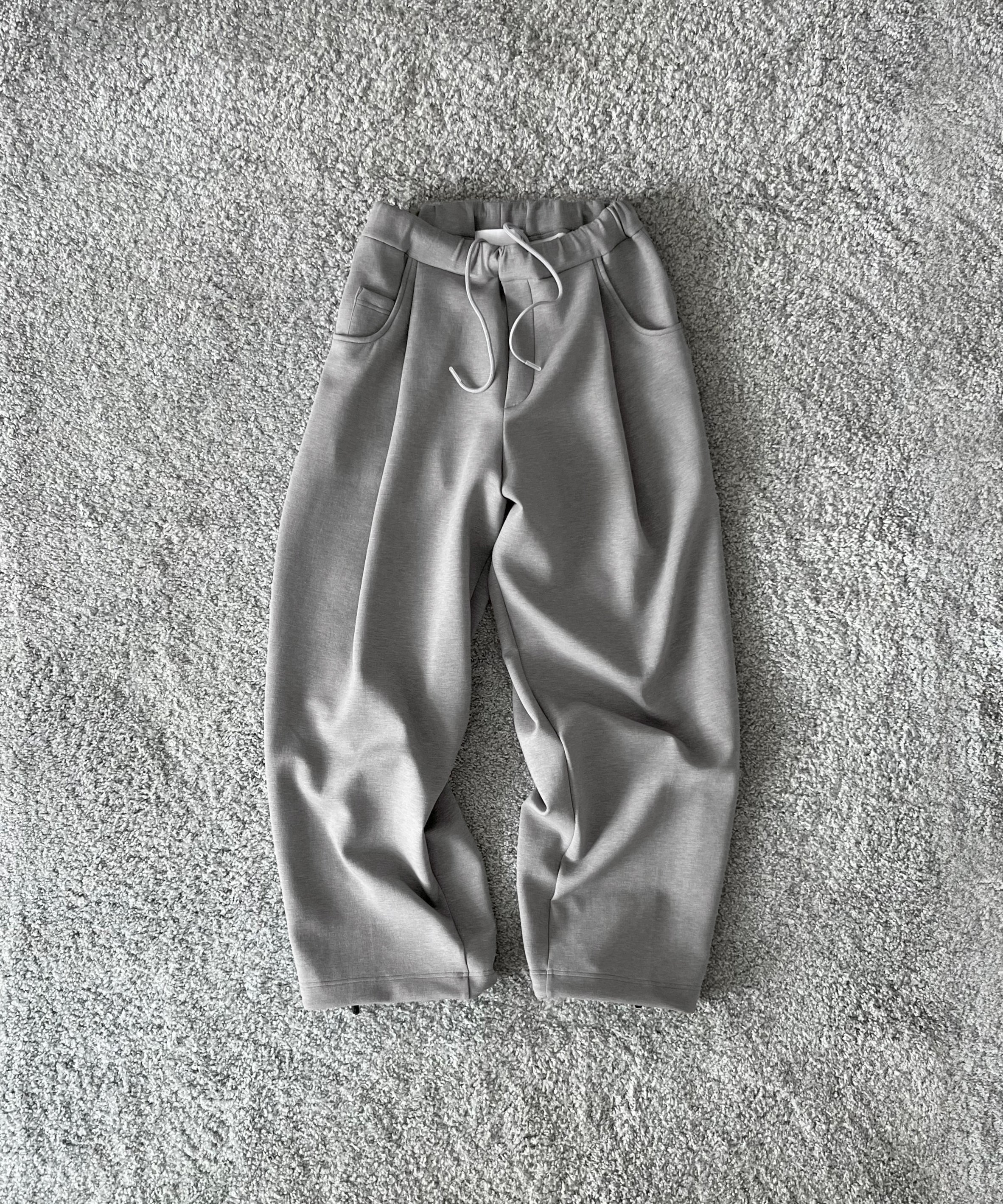 [EXCLUSIVE] NEONSIGN Wide Tech Slacks "TOP BLACK"