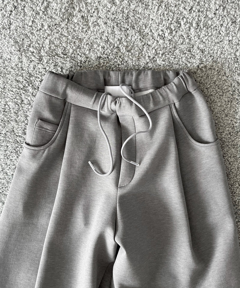 【EXCLUSIVE】NEONSIGN Wide tech slacks "TOP GRAY"