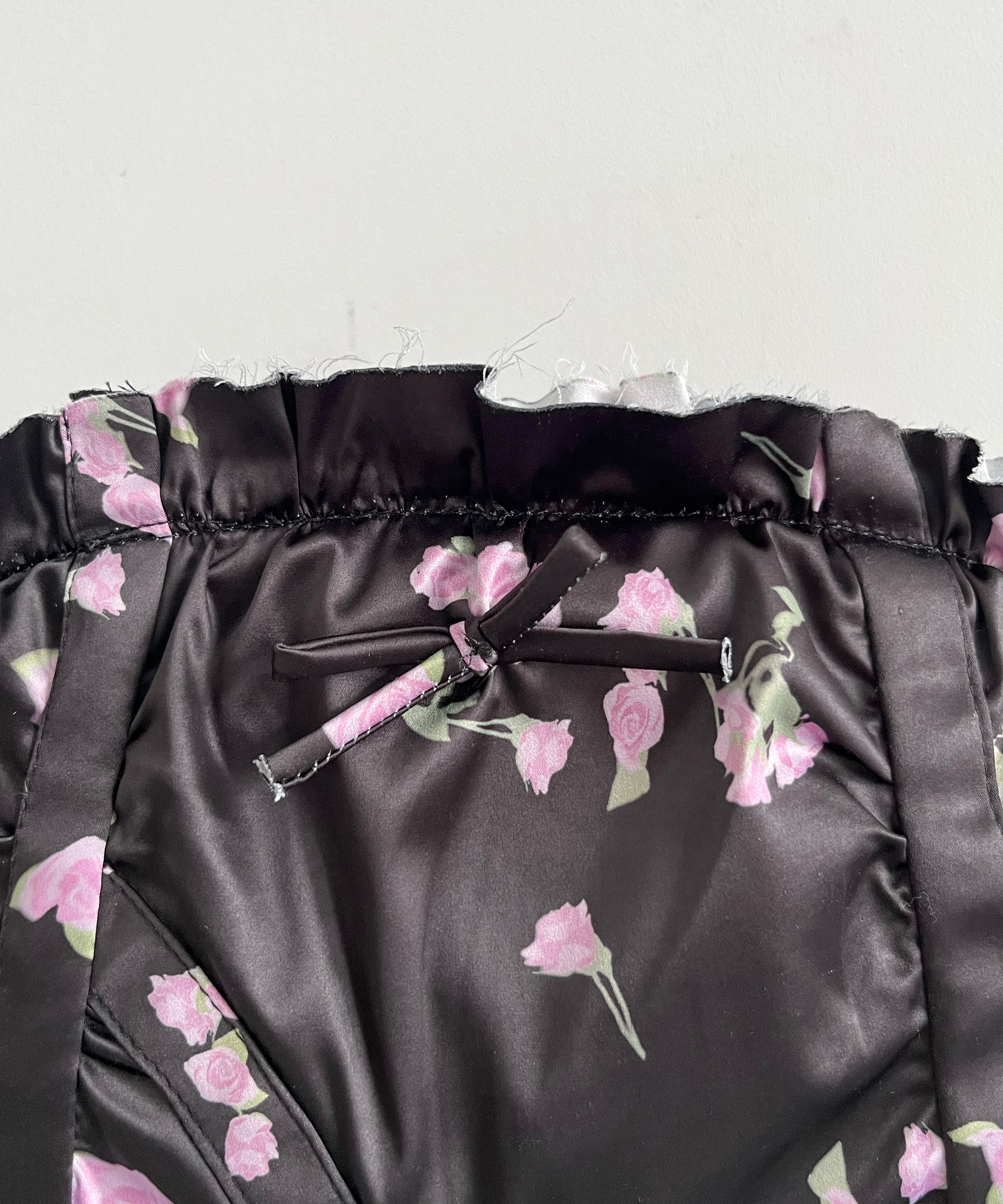 NATASHA ZINKO Bloomers clutch "BLACK"