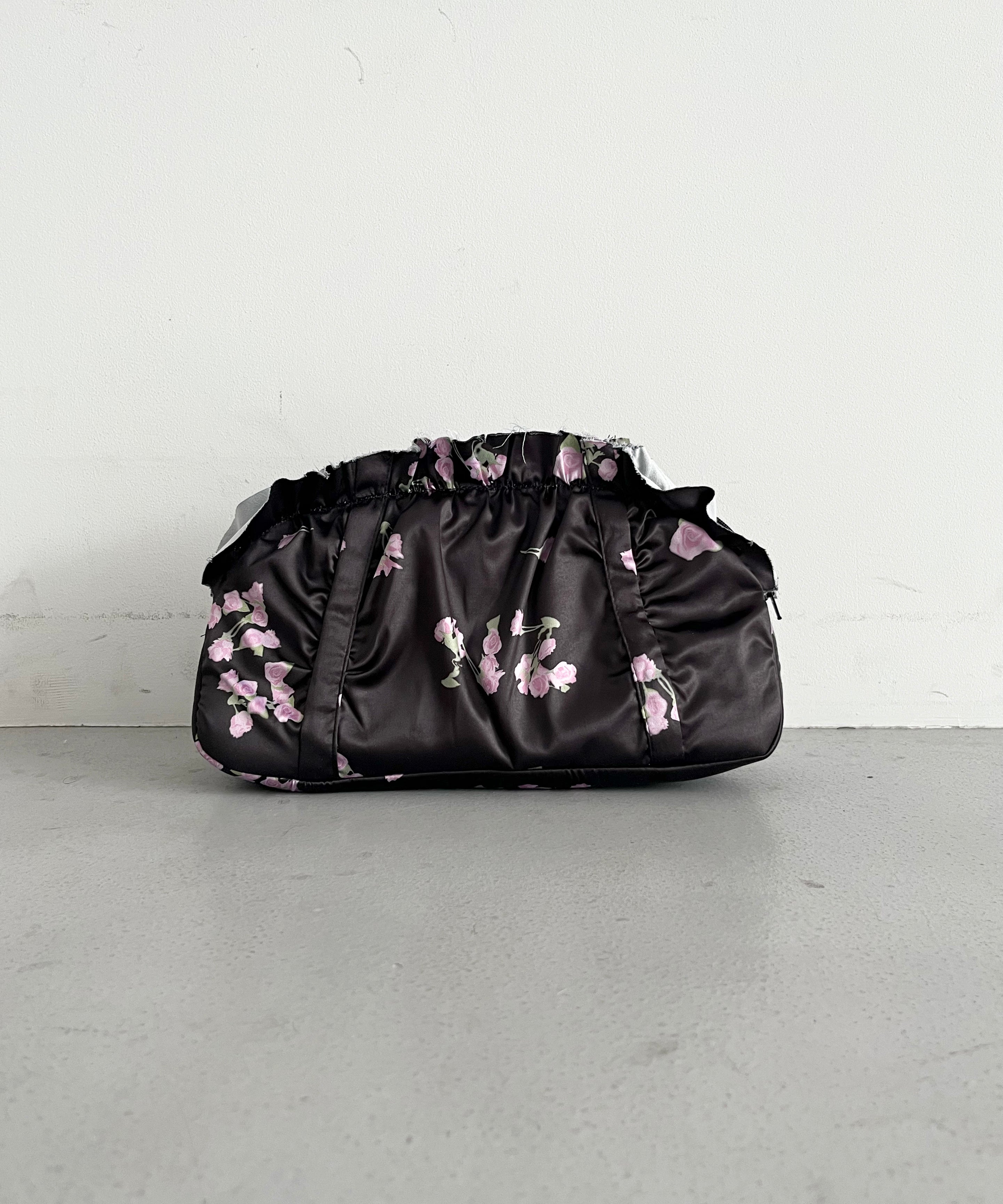 NATASHA ZINKO Bloomers clutch "BLACK"