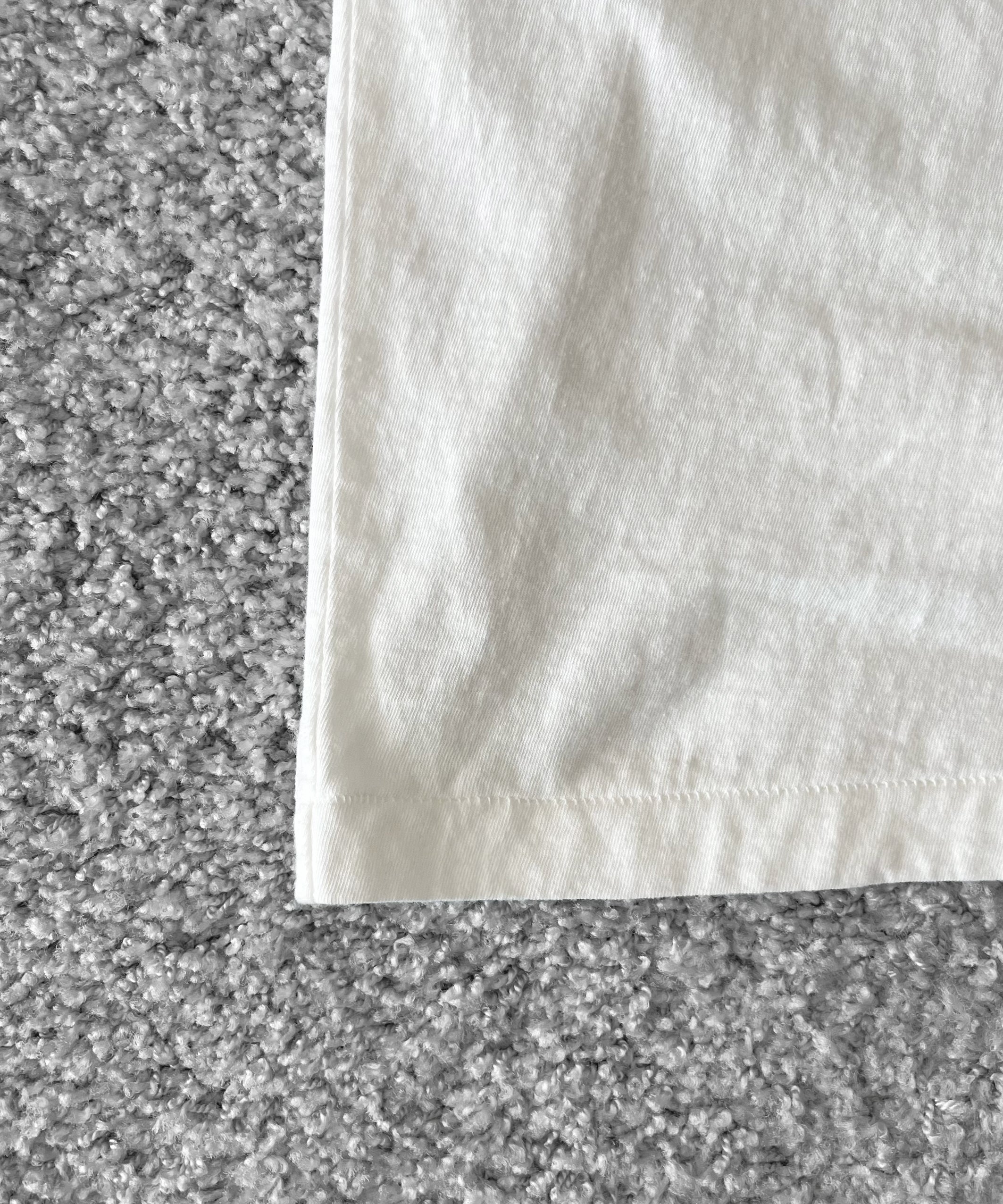UNUSED Us2592 long-sleeve henry neck t-shirt "WHITE"