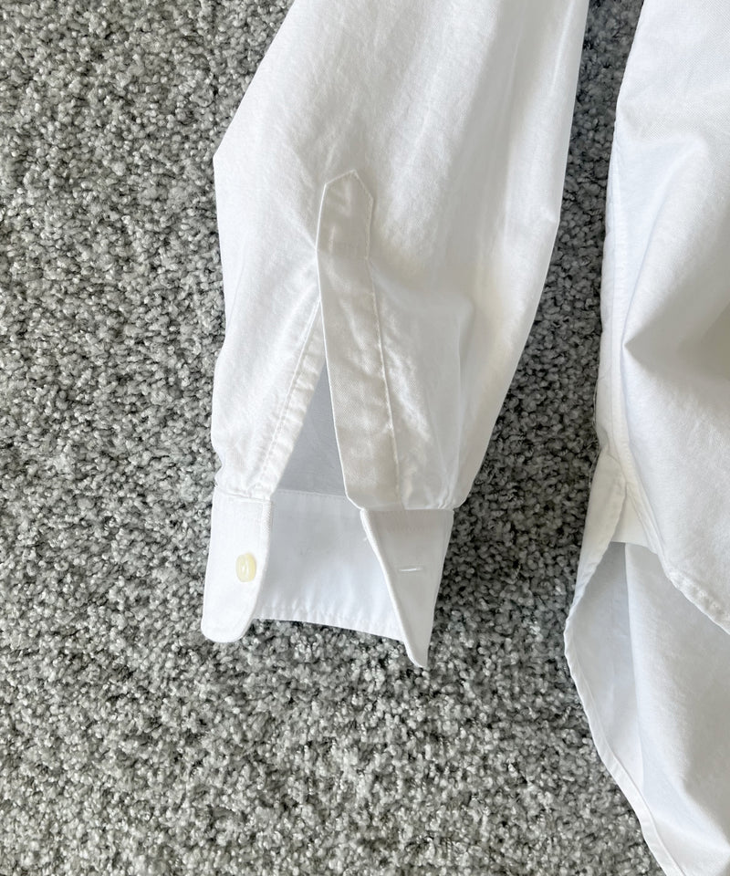 Engineered Garments 19 Century bd shirt - cotton oxford "WHITE"