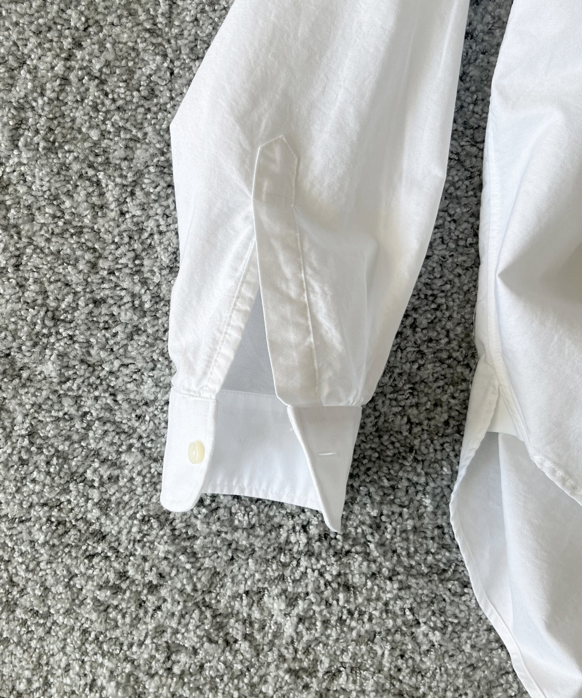 ENGINEERED GARMENTS 19 Century bd shirt - cotton oxford "WHITE"