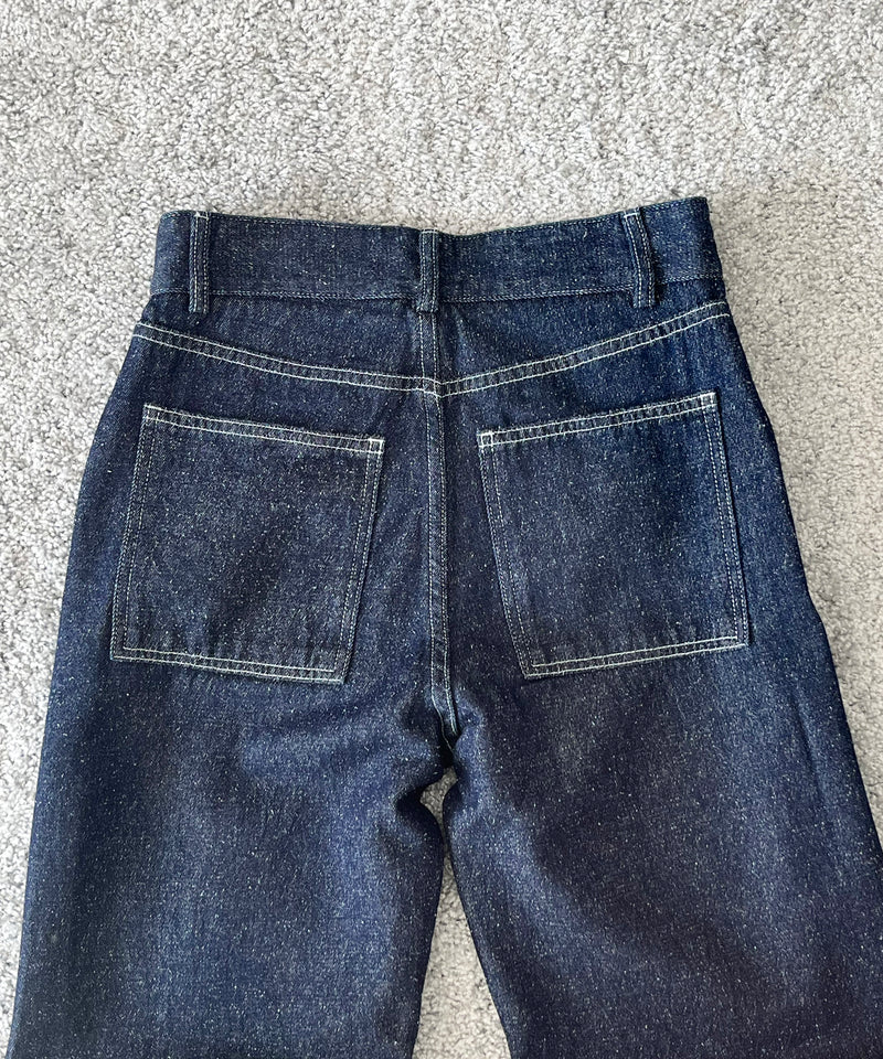 Baserange Tajo pants women "INDIGO BLUE"