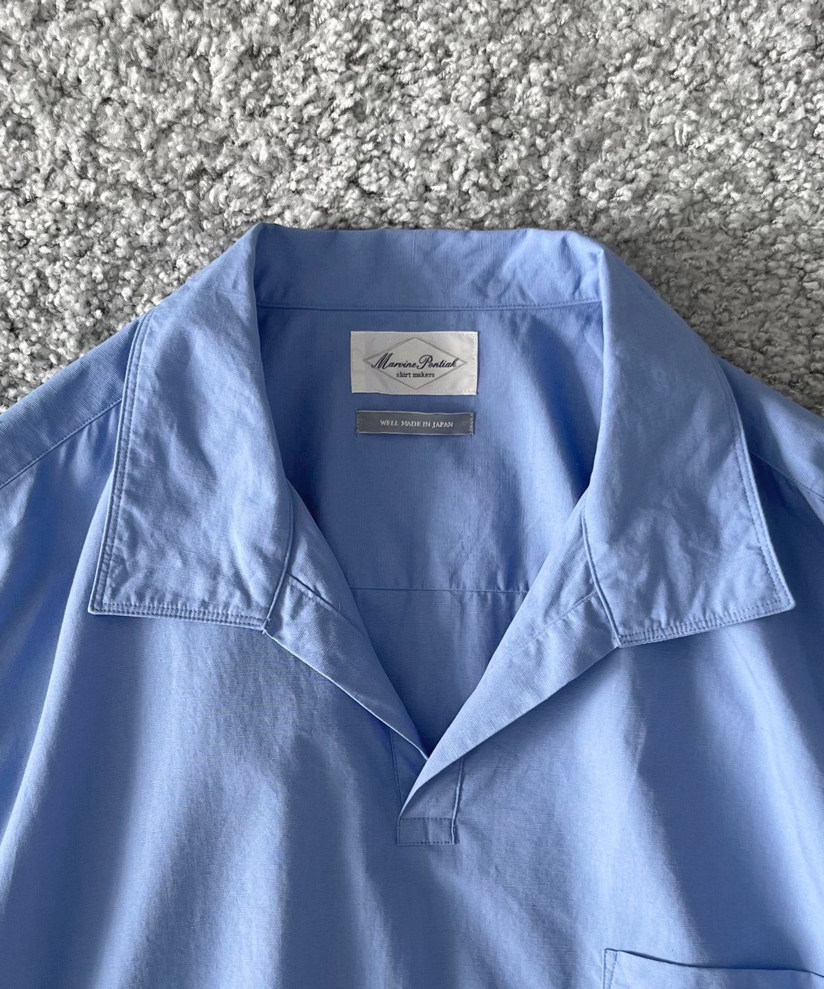 Marvine Pontiak Shirt Markers Polo sh "SAX"