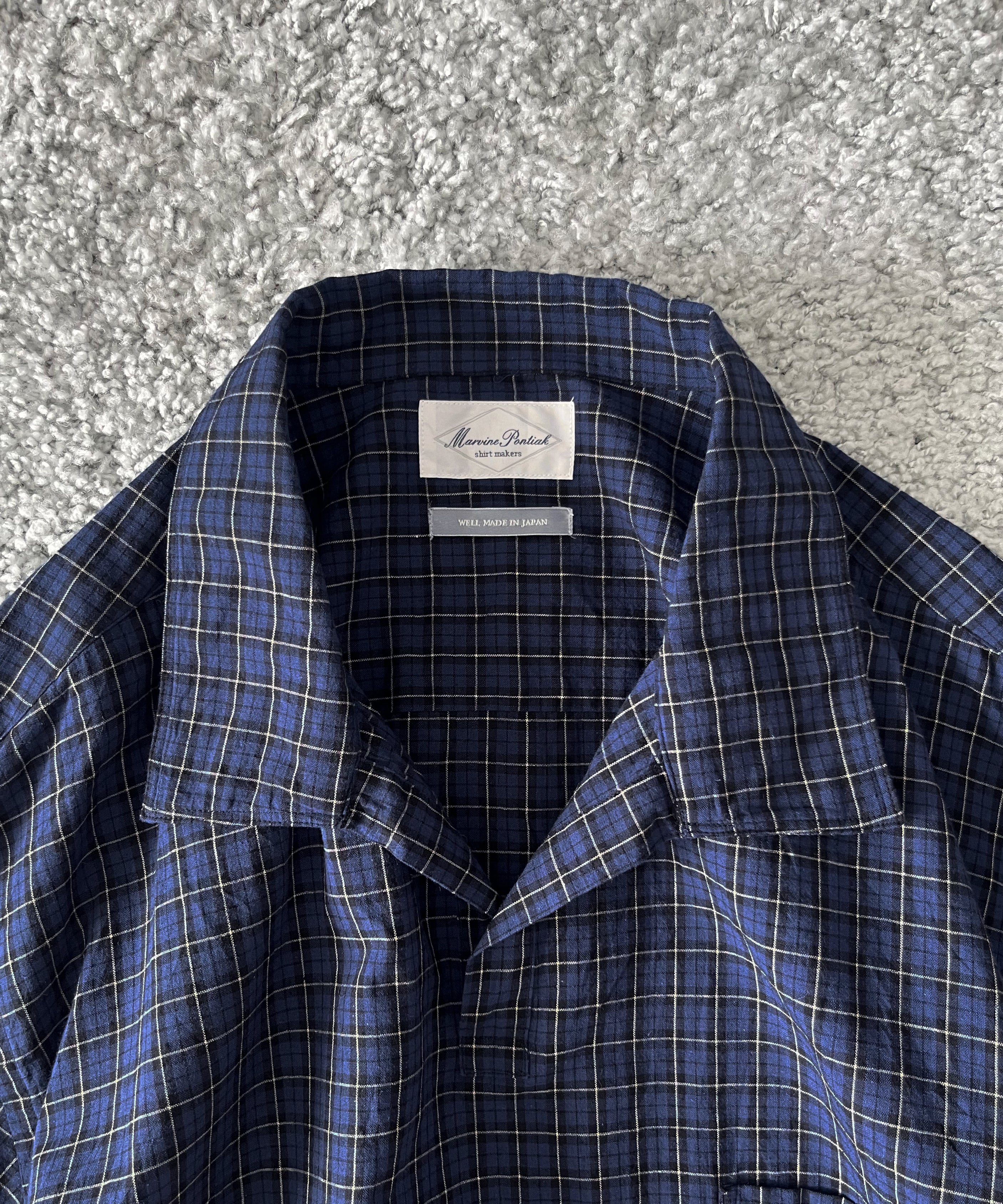 Marvine Pontiak Shirt Markers Polo sh "BLUE CH"