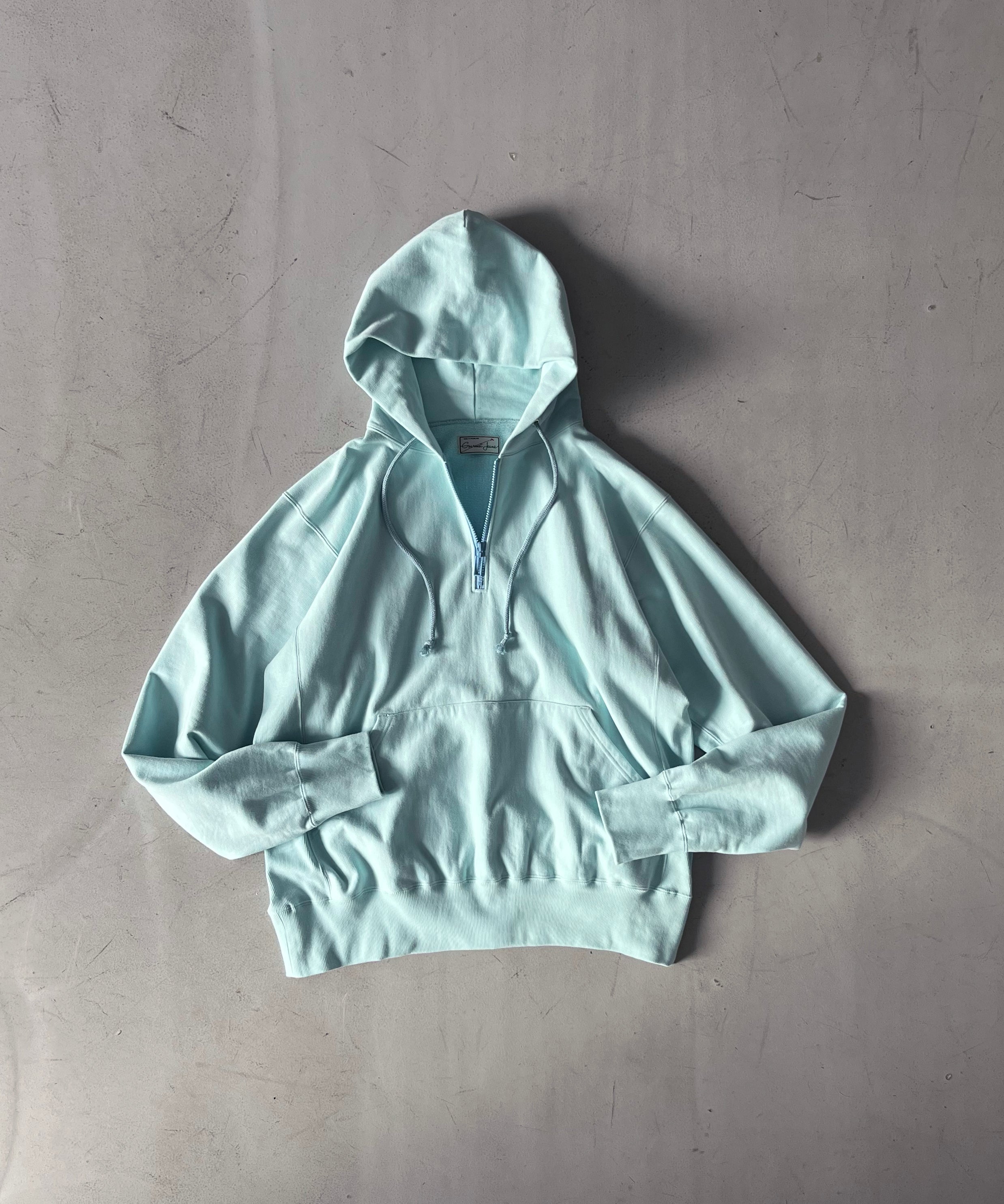 gourmet jeans【グルメジーンズ】Half zip hoodie 
