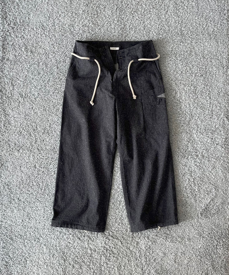 【EXCLUSIVE】WHOWHAT Origami pocket cargo pants "BLACK"