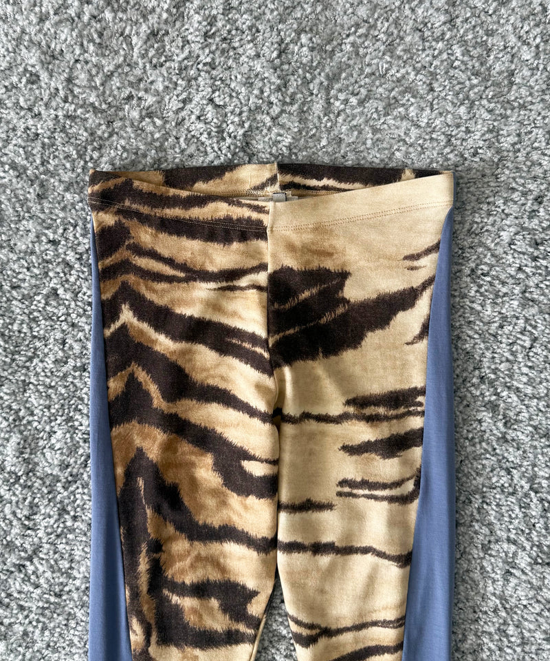 Baserange Net leggins "TIGER / KOEL BLUE"