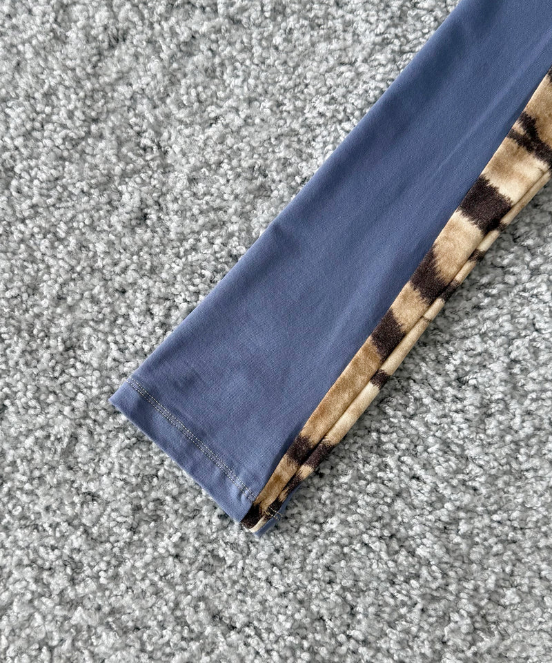 Baserange Net leggins "TIGER / KOEL BLUE"