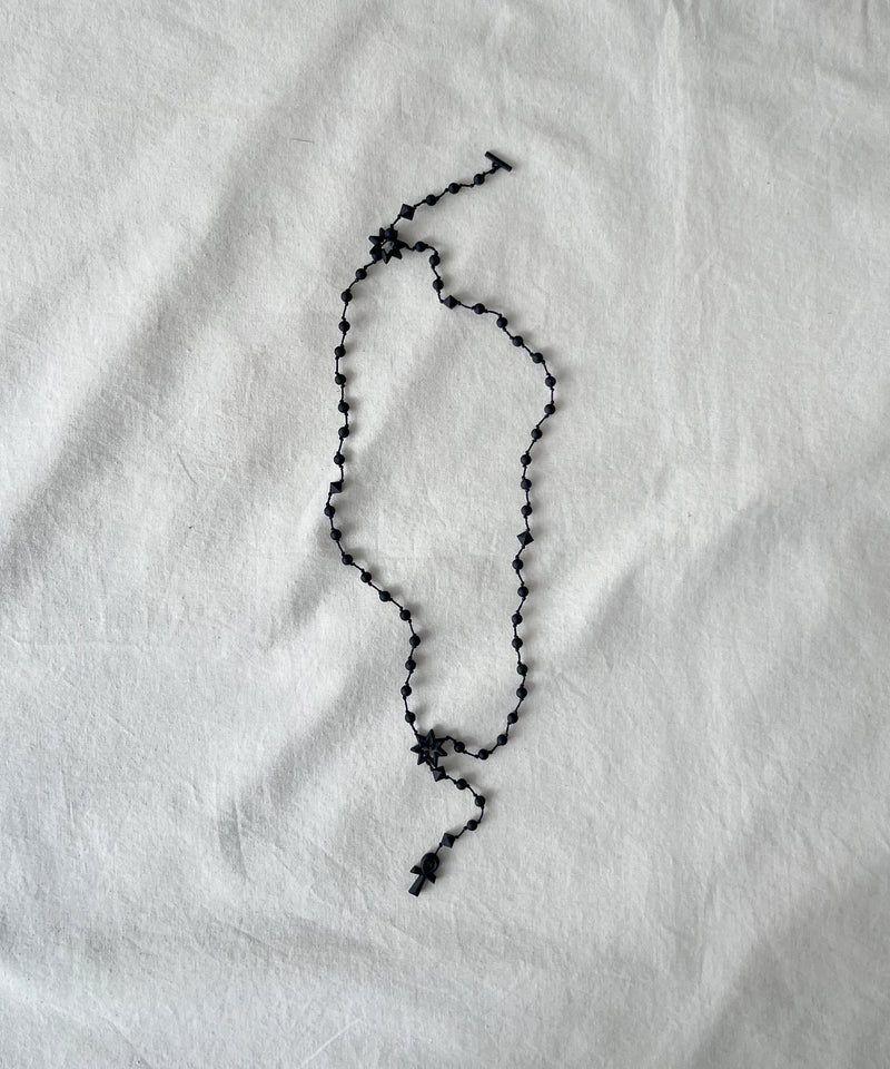 FAF(FAKE AS FLOWERS) Akhara necklace "MILK"